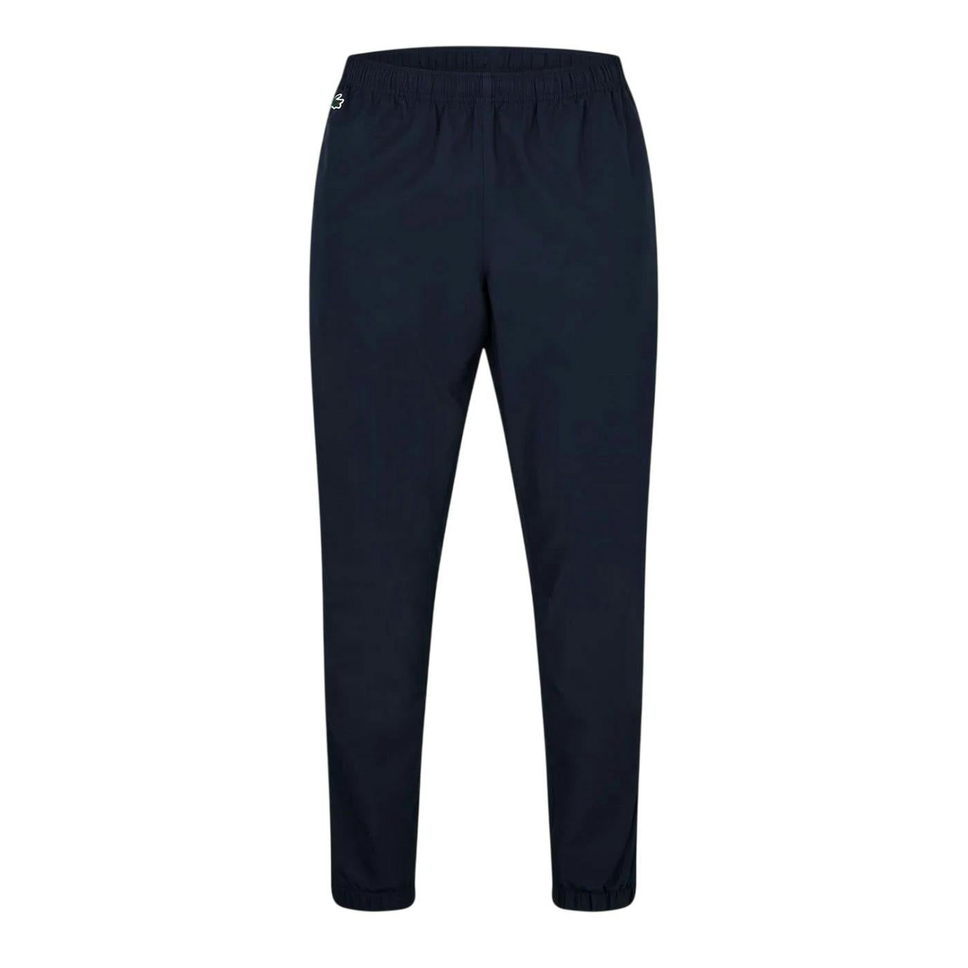 Lacoste Men's Blue/White Slim Joggers - Navy - L R - Navy - 84% Cotton/16% Polyester