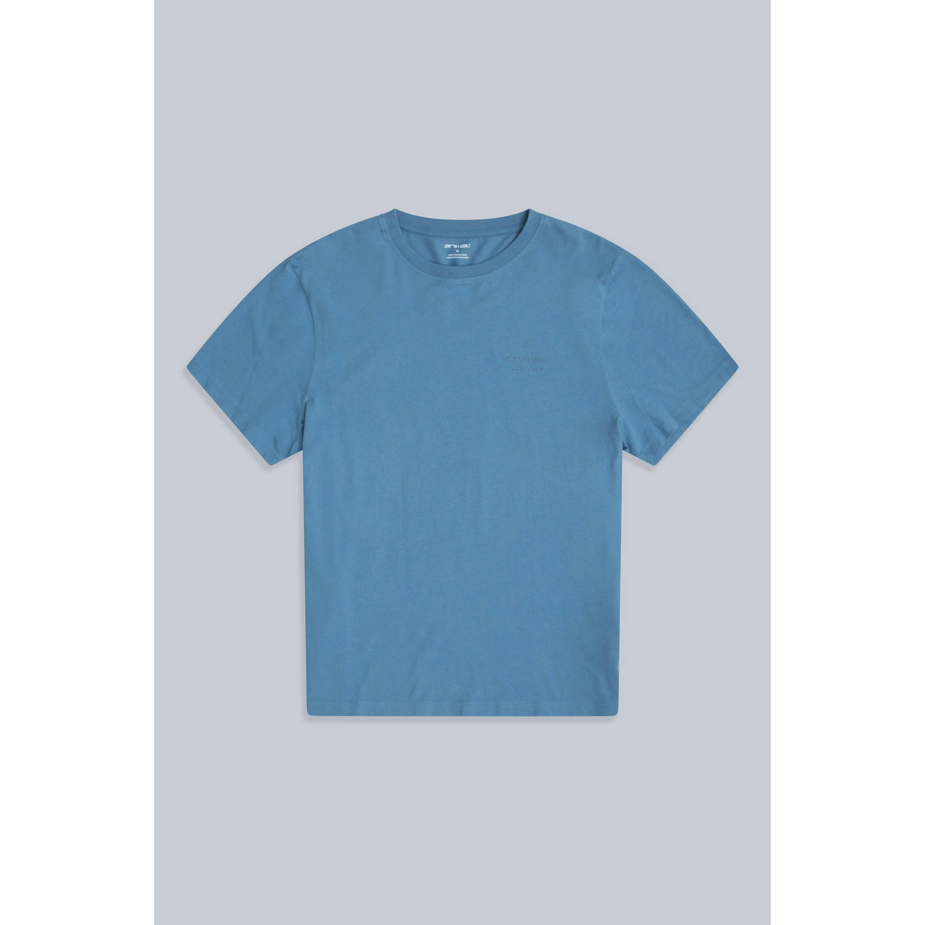 Animal Men's Blue Icon Organic T-Shirt - Xs - 100% Mixed