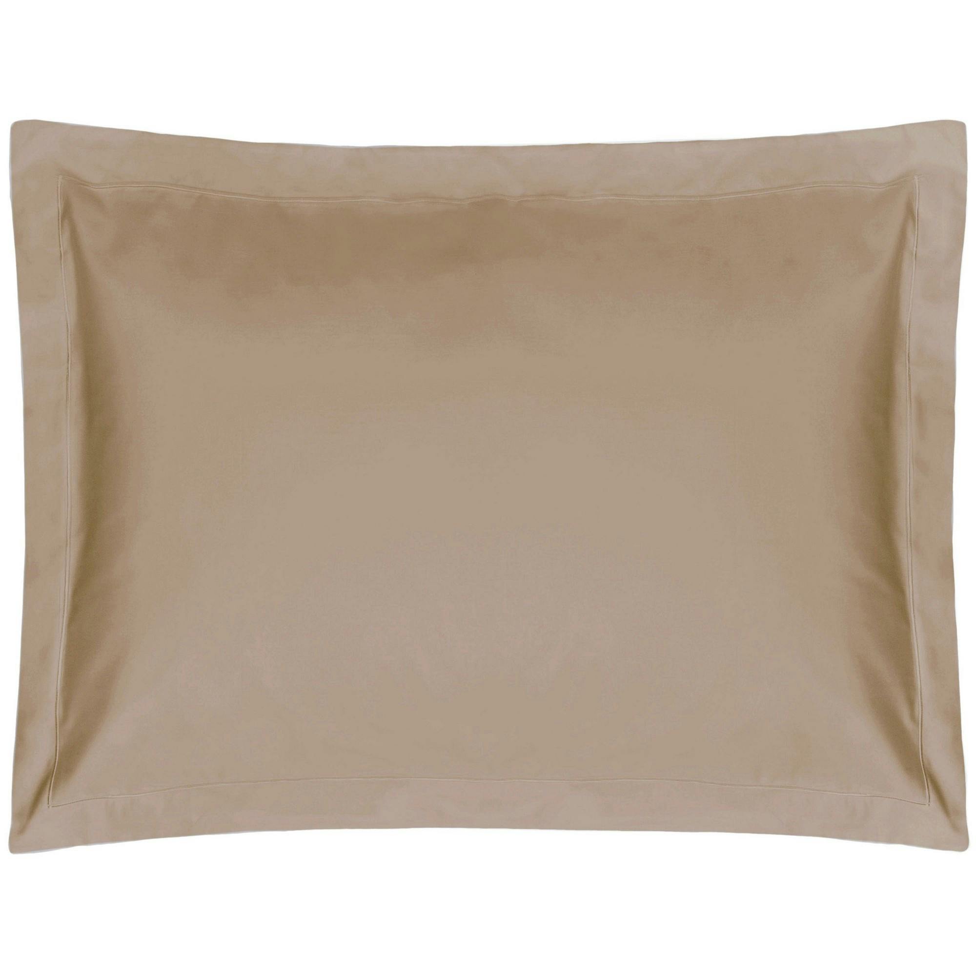 Belledorm Easycare Percale Oxford Pillowcase - Walnut Whip - One Size - Walnut Whip - 50% Cotton/50% Polyester