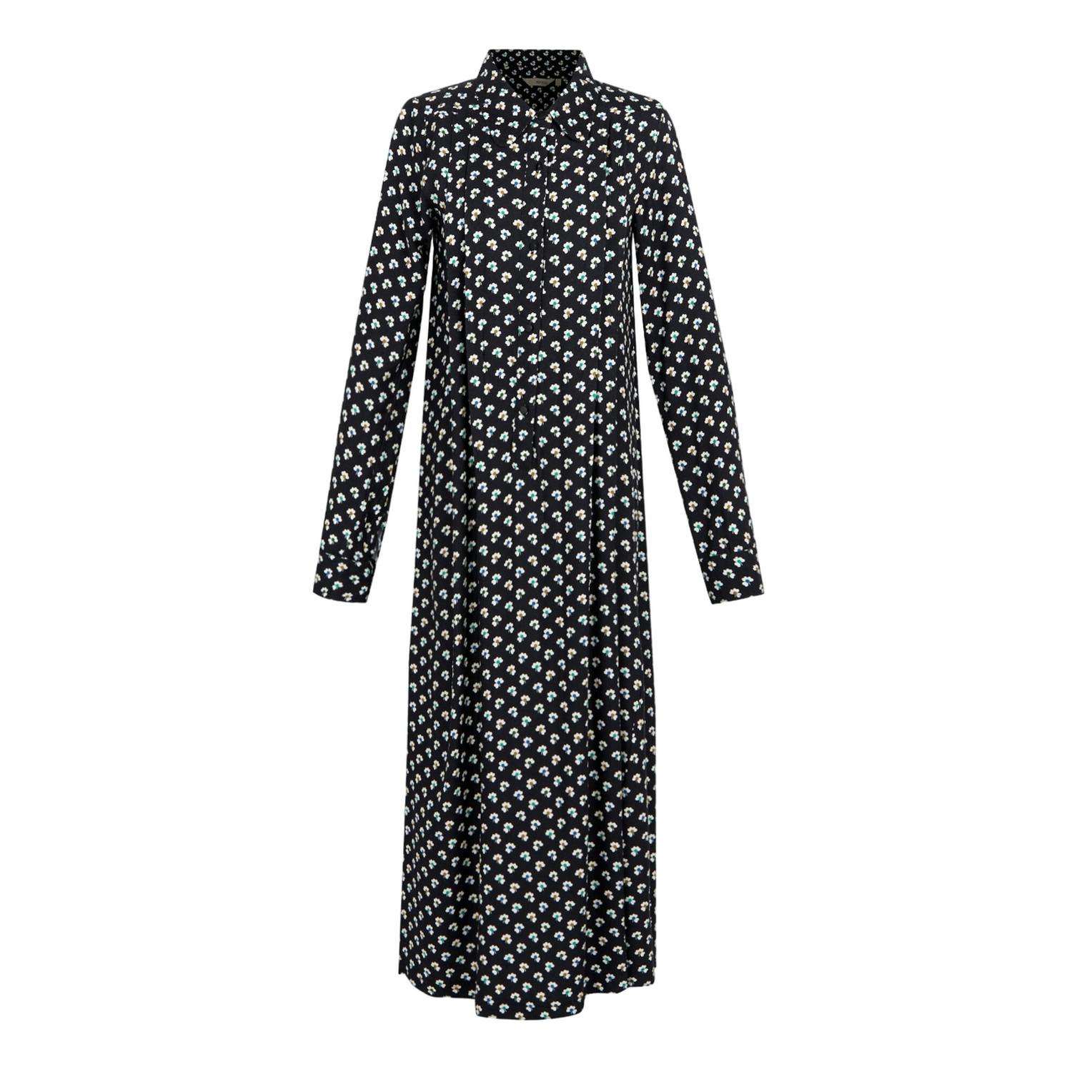 Regatta Women's Black / Orla Kiely Clover Winter Dress - 12 Uk - 100% Viscose