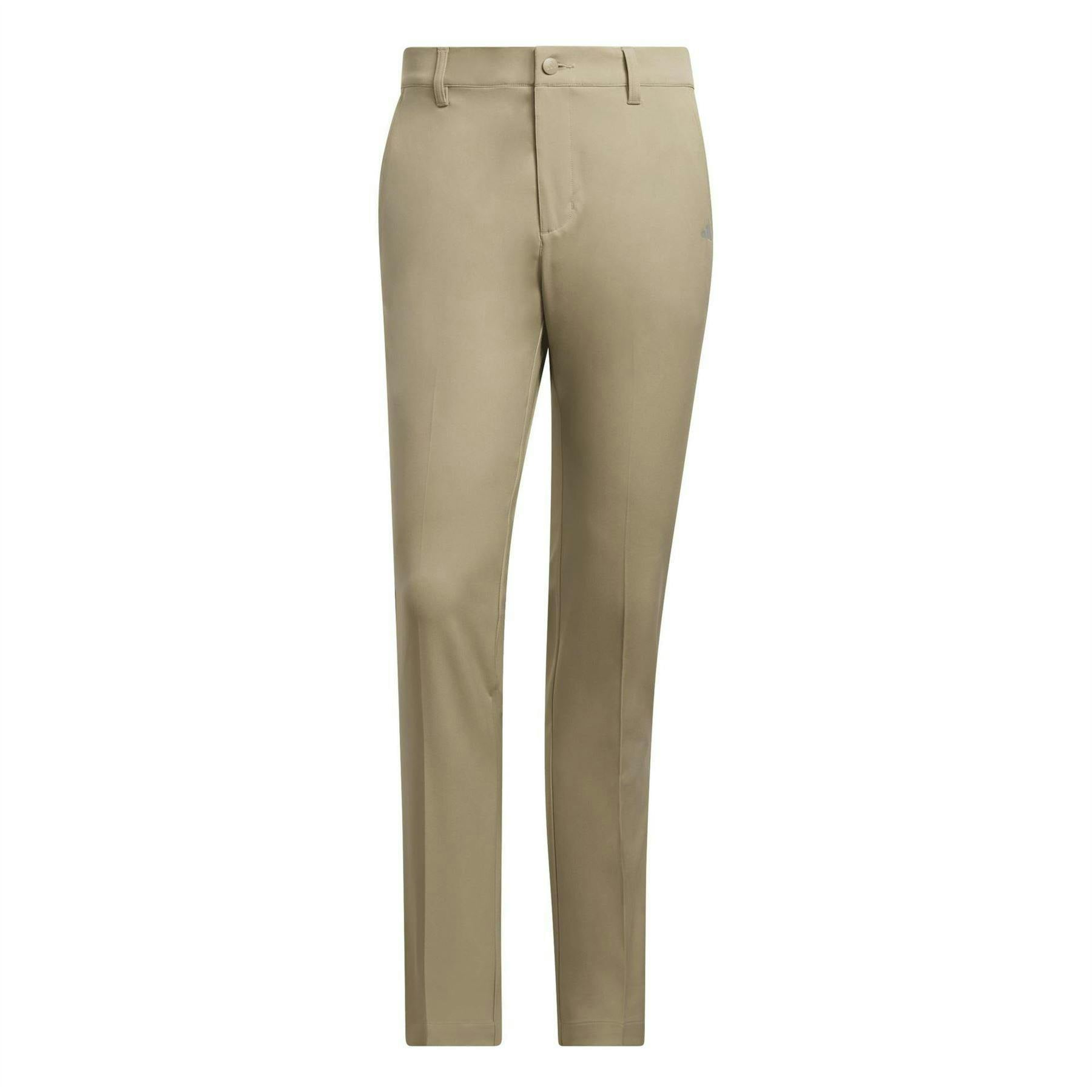 Adidas Men's Tech Tapered Golf Trousers - Hemp - 36R - Hemp - 100% Polyester