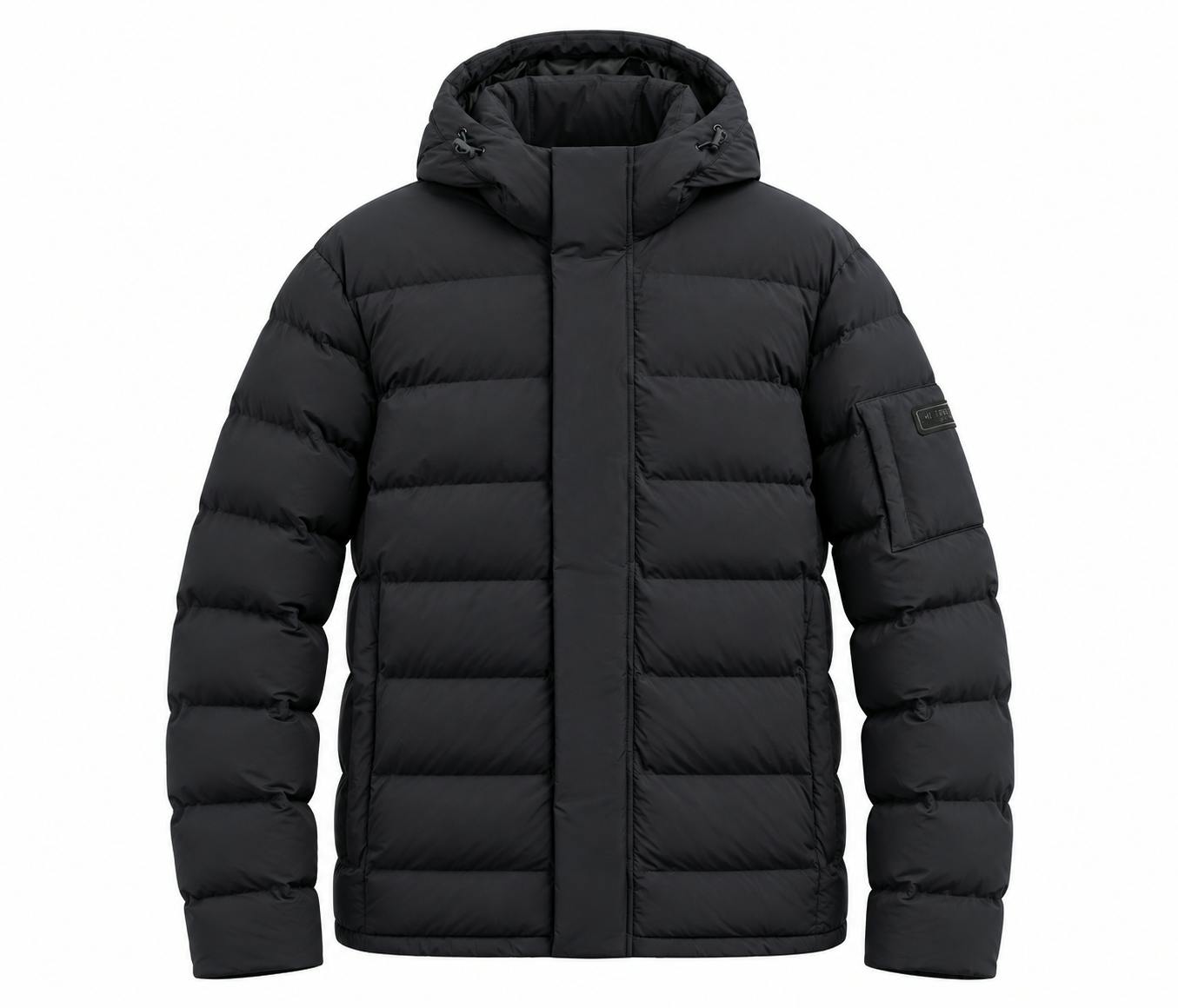 Barbour Dark International Daleson Puffer Jacket Navy - M