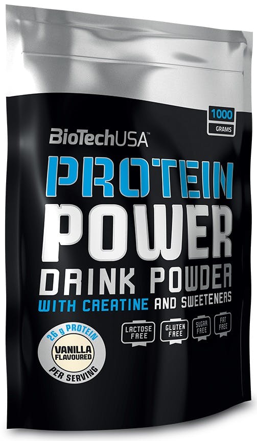 Biotechusa Protein Power, Vanilla - 1000G