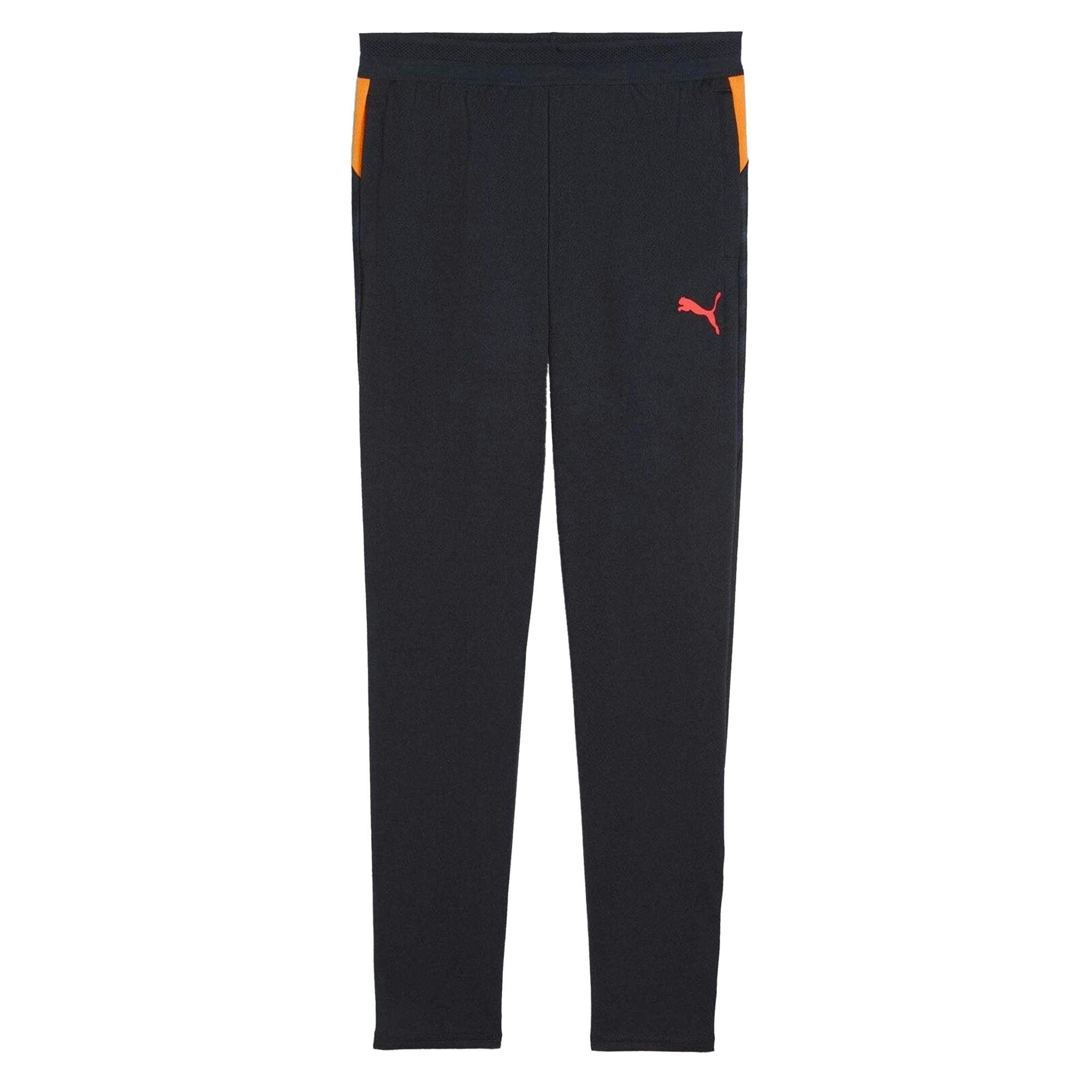 Puma Orange Kids Individualcup Tracksuit Bottoms - Navy/ - 9-10 Years - Navy