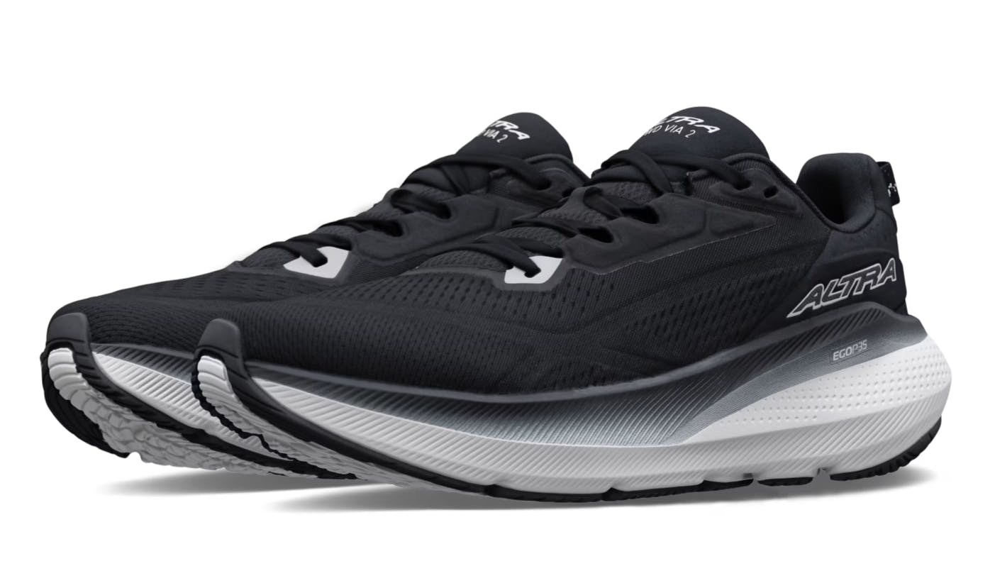 Altra Women's Black/White Fwd Via 2 Running Trainers Shoes - Uk 4 Eu 37
