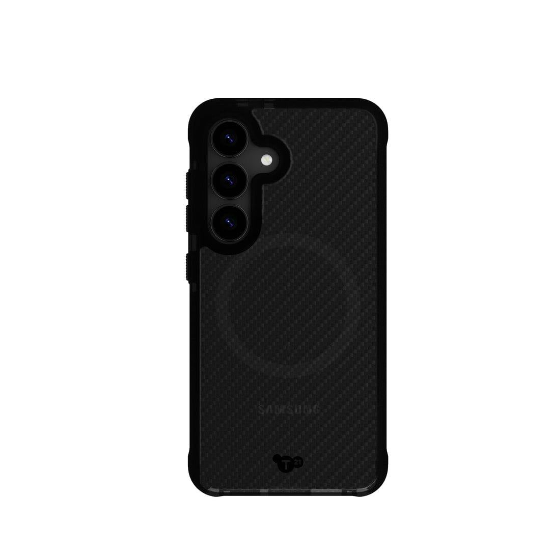 Tech21 EvoArmor case for Samsung Galaxy S25 - with Magnets- High Impact Protection- Black - Image 2
