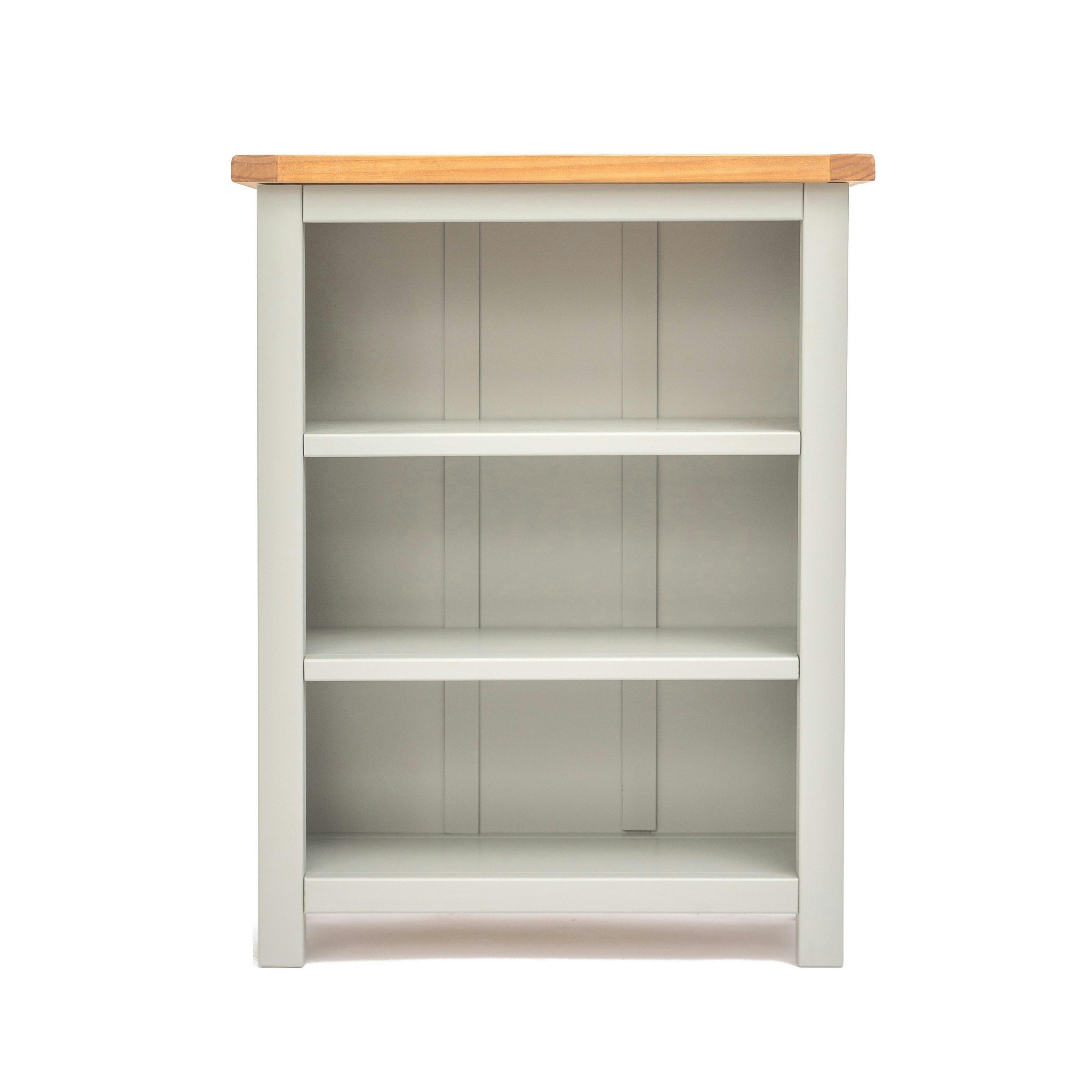 Rackhams Light/Grey Bookcase 90X70x25cm