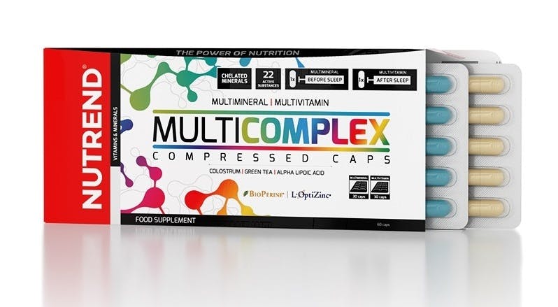 Nutrend Multicomplex Compressed Caps - 60 Caps - Image 5