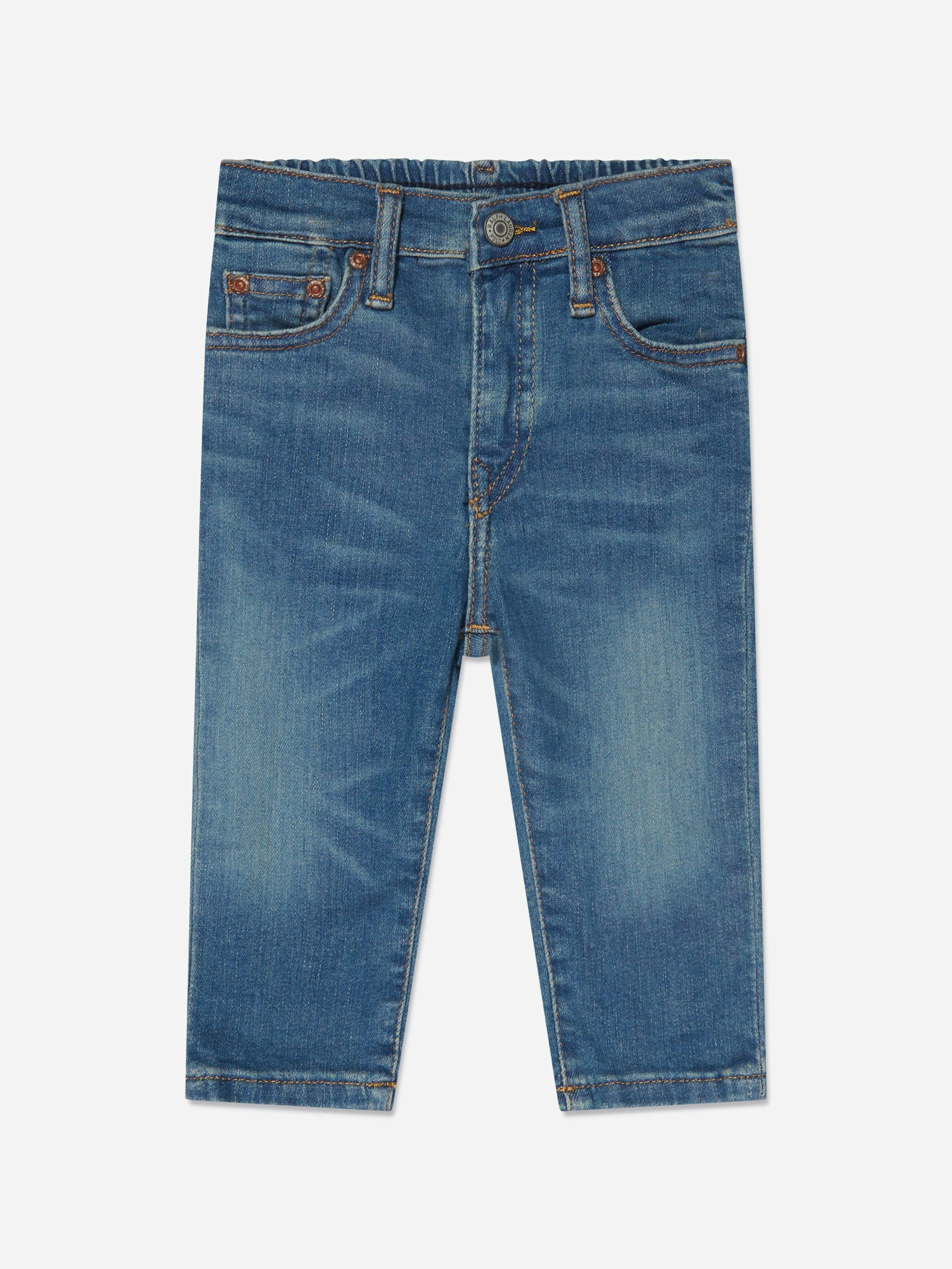 Ralph Lauren Kids Boys Blue Ralph Lauren Baby Classic Hempstead Jeans In - 24 - 25 Mths