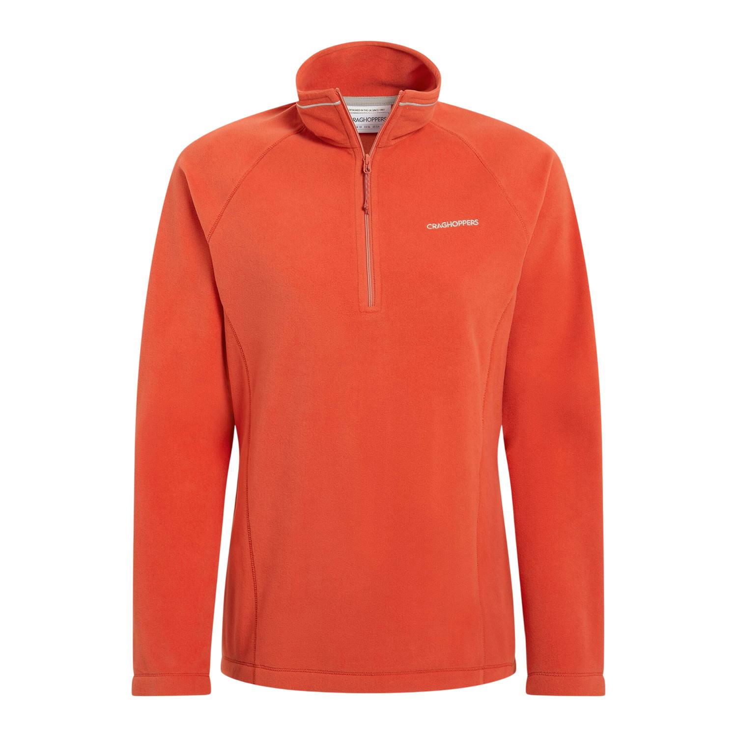 Craghoppers Women's Miska Vi Half Zip Fleece - Grenadine - 8 Uk - Grenadine - 100% Polyester