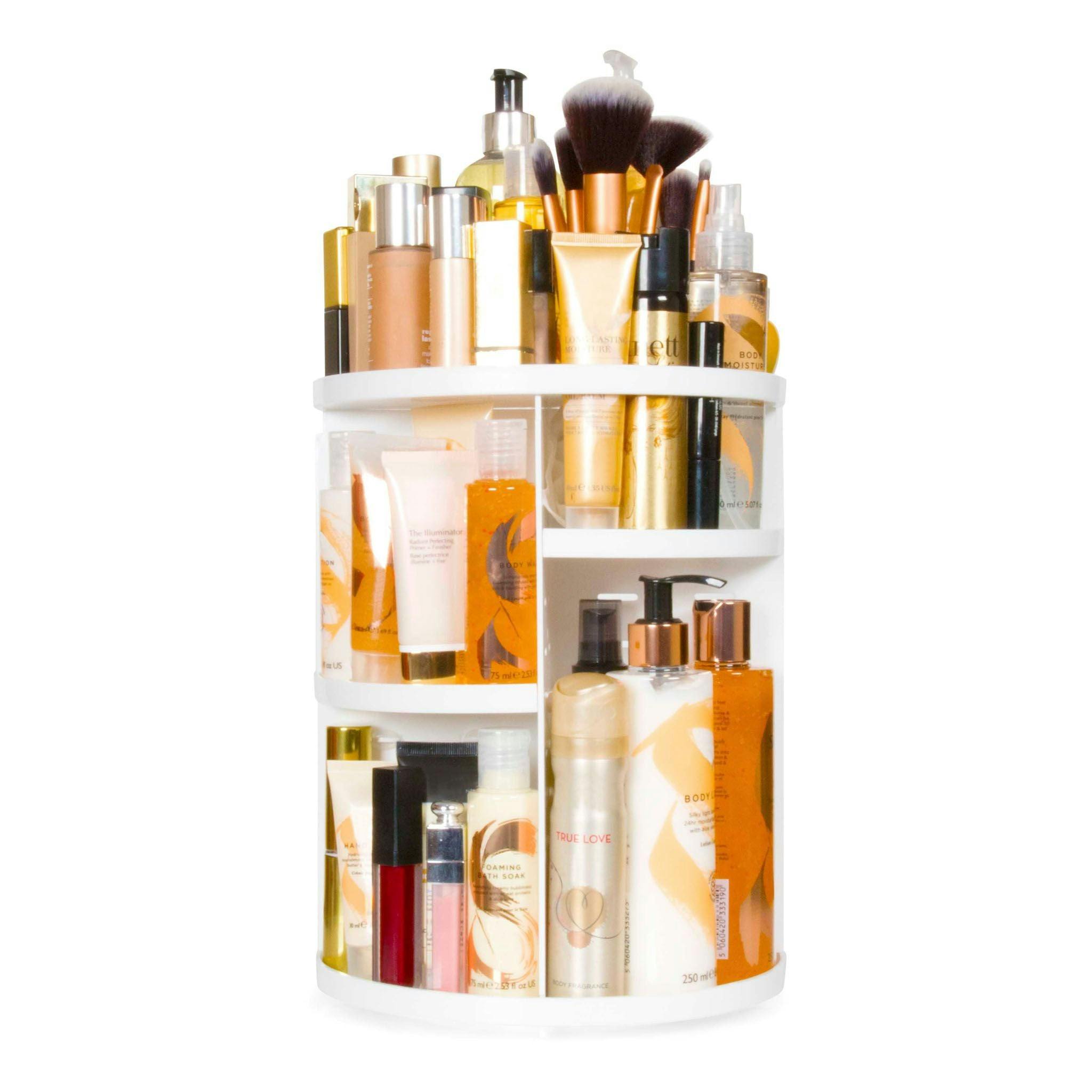 Rio Cosmetic & Brush Storage Carousel
