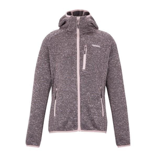 Regatta Women's Lilac Newhill Hooded Fleece Jacket - Powder - 12 Uk - Powder - 70% Polyester/30% Recycled Polyester