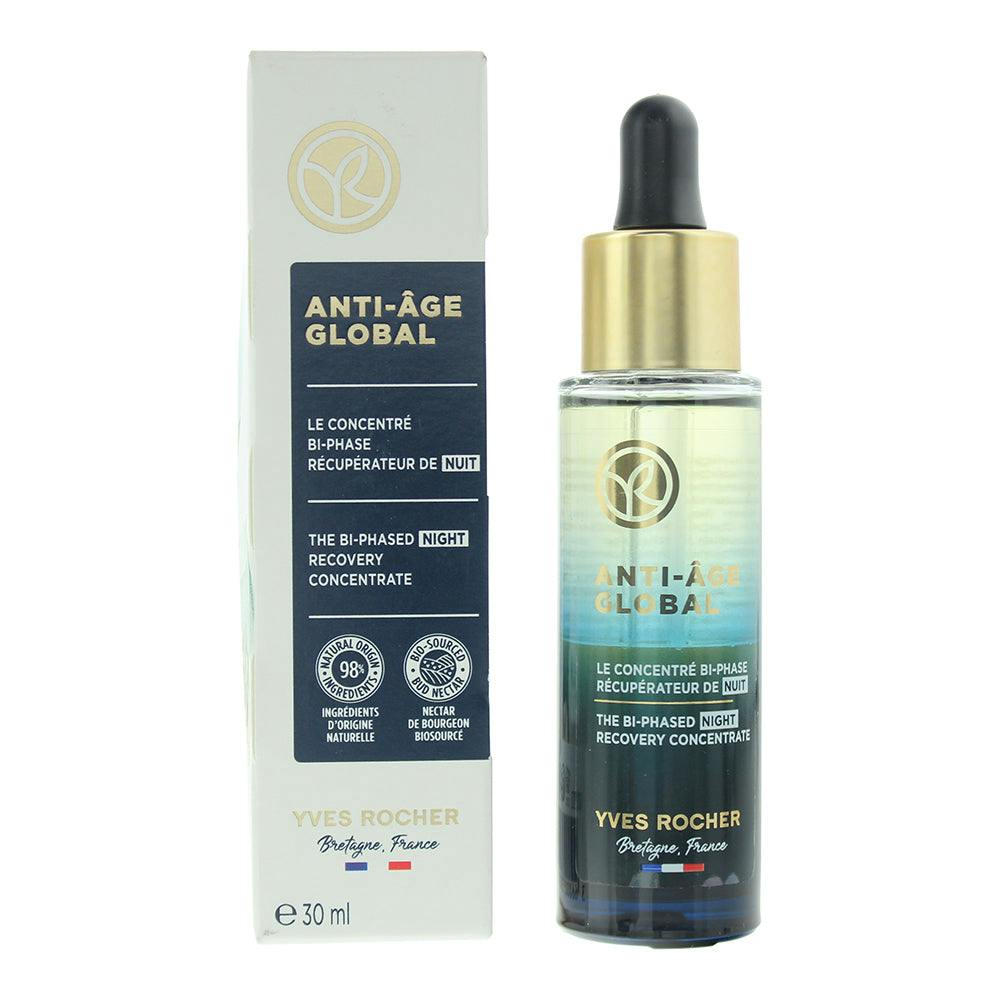Yves Rocher Anti Age Global The Bi-Phased Night Recovery Concentrate Serum 30Ml