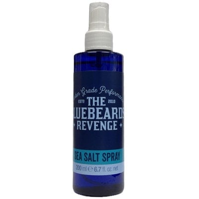 The Bluebeards Revenge Men's Blue The Beards Revenge Sea Salt Spray Adds Texture Volume Hold Natural Matt Styles 300Ml In - Image 9