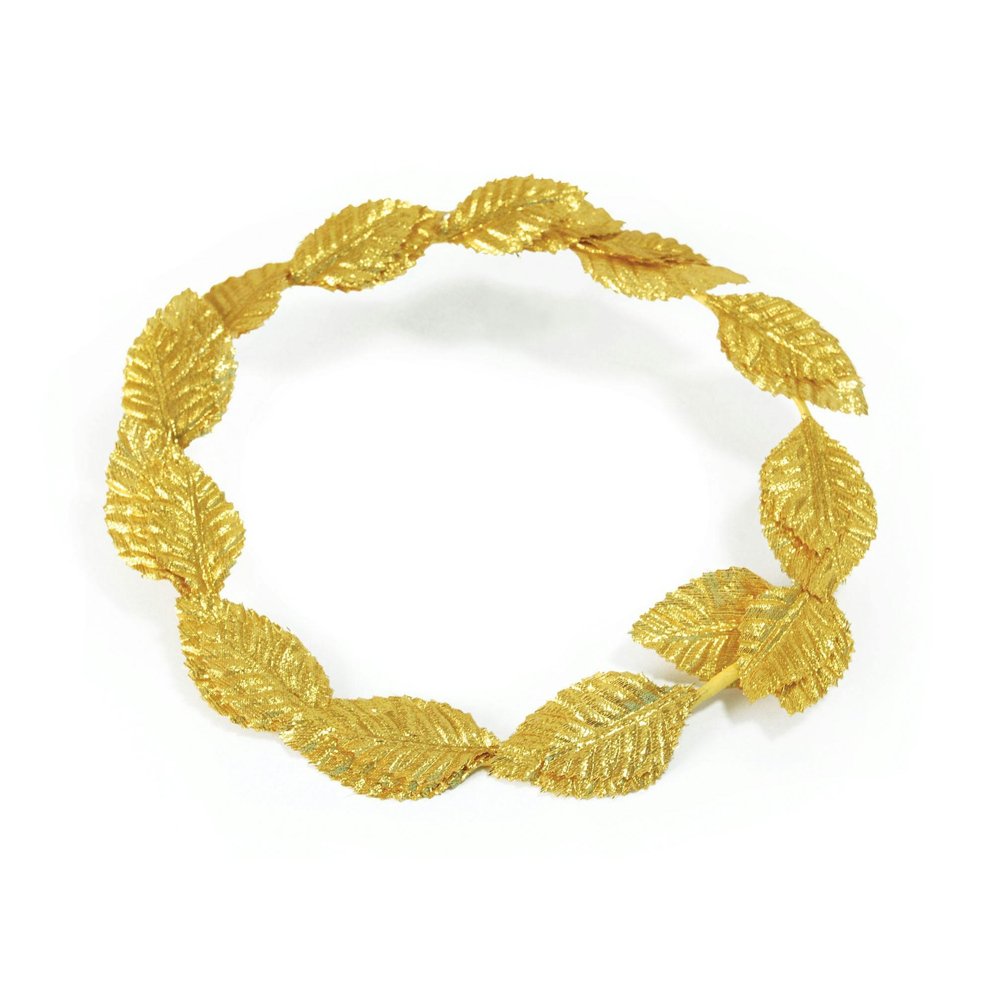 Bristol Novelty Unisex Gold Adults Deluxe Roman Laurels Headband - One Size
