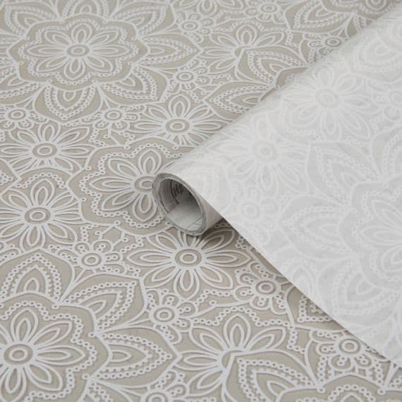 Rackhams Static Cling Window Film Candice 67.5Cm X 1.5M F338-8037
