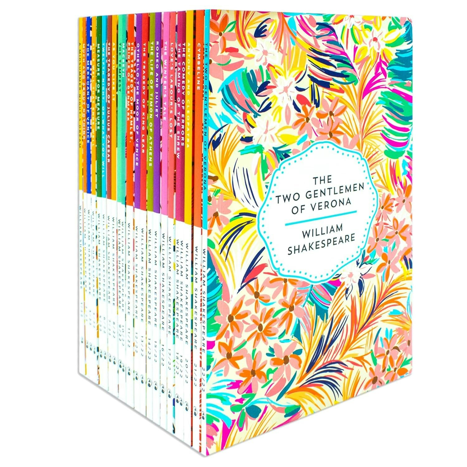 Classic Editions William Shakespeare Complete Collection 22 Book Set