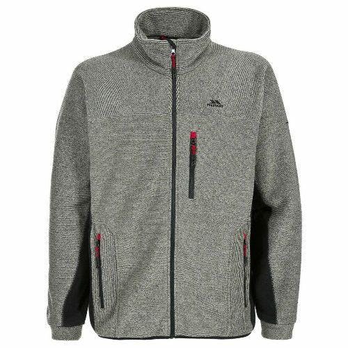 Trespass Men's Black Jynx Heavyweight Fleece Jacket - Latte - S