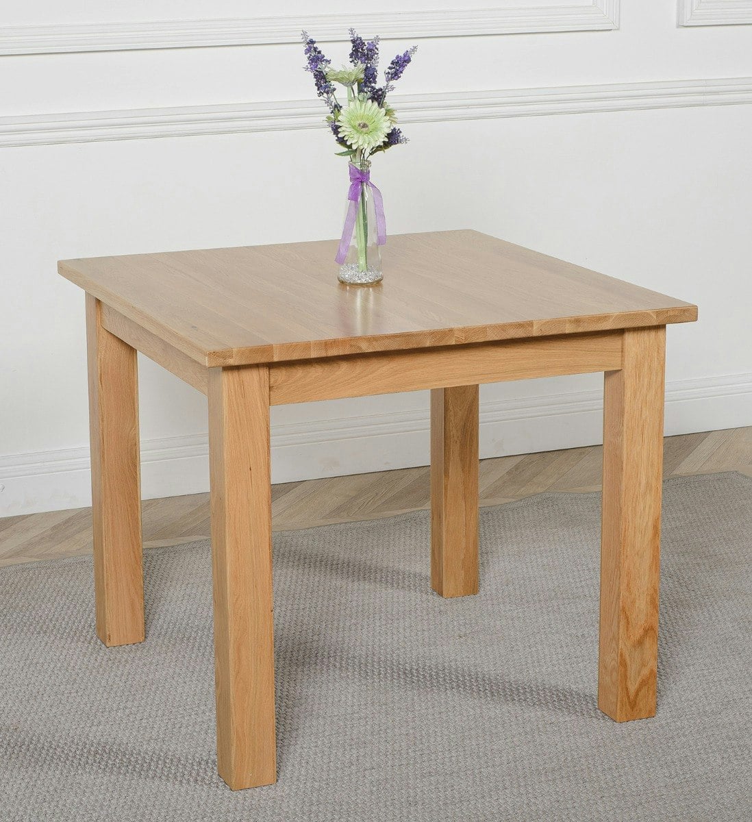 B&Q - Oslo 90Cm Small Square Dining Table - Image 2