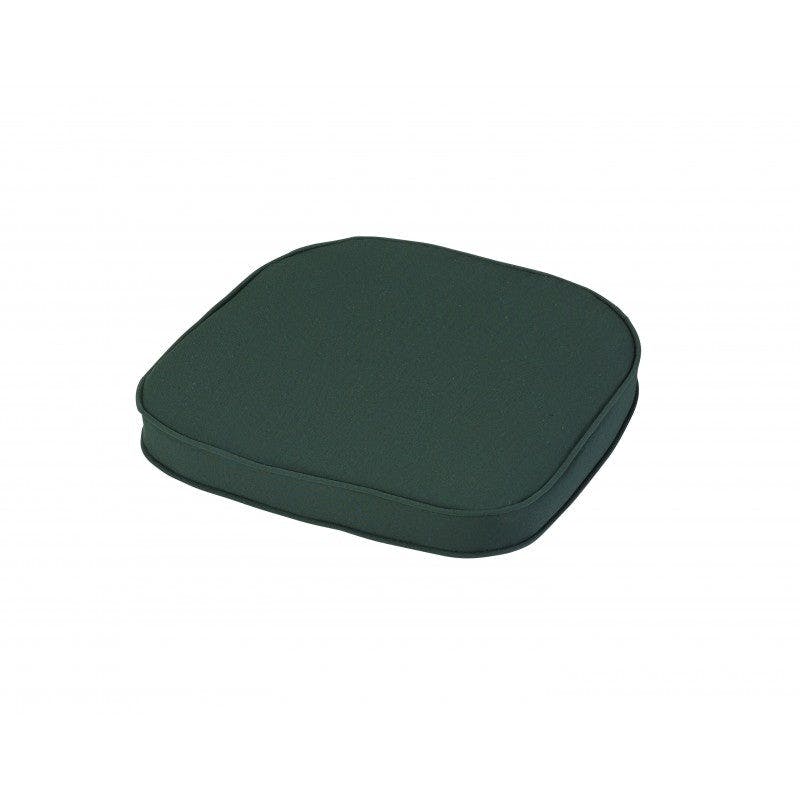 Rackhams Green D Shape Garden Seat Cushion (Colour Options Available) - Forest