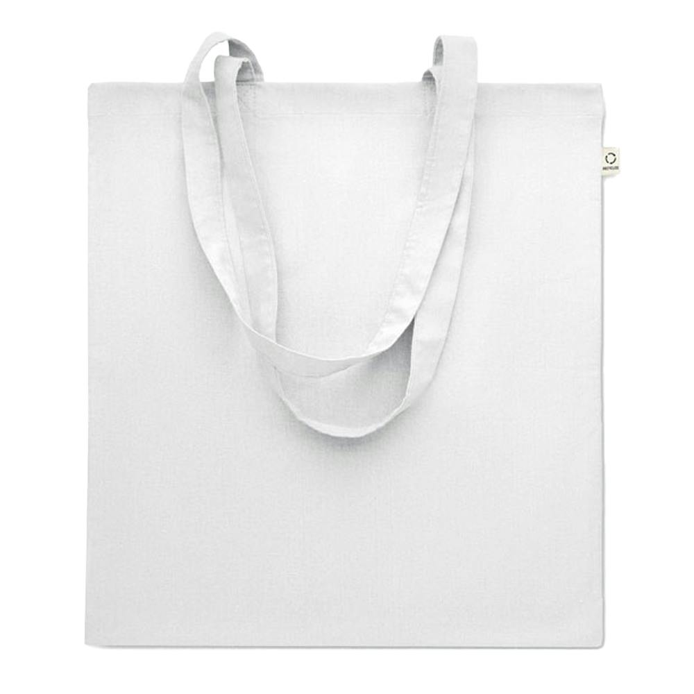 Midocean White Viveka Recycled Cotton Tote Bag - One Size