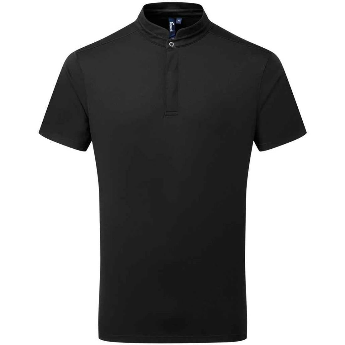 Joom Premier Men's Black Essential Coolchecker Short-Sleeved Chef Shirt Cm - Image 3