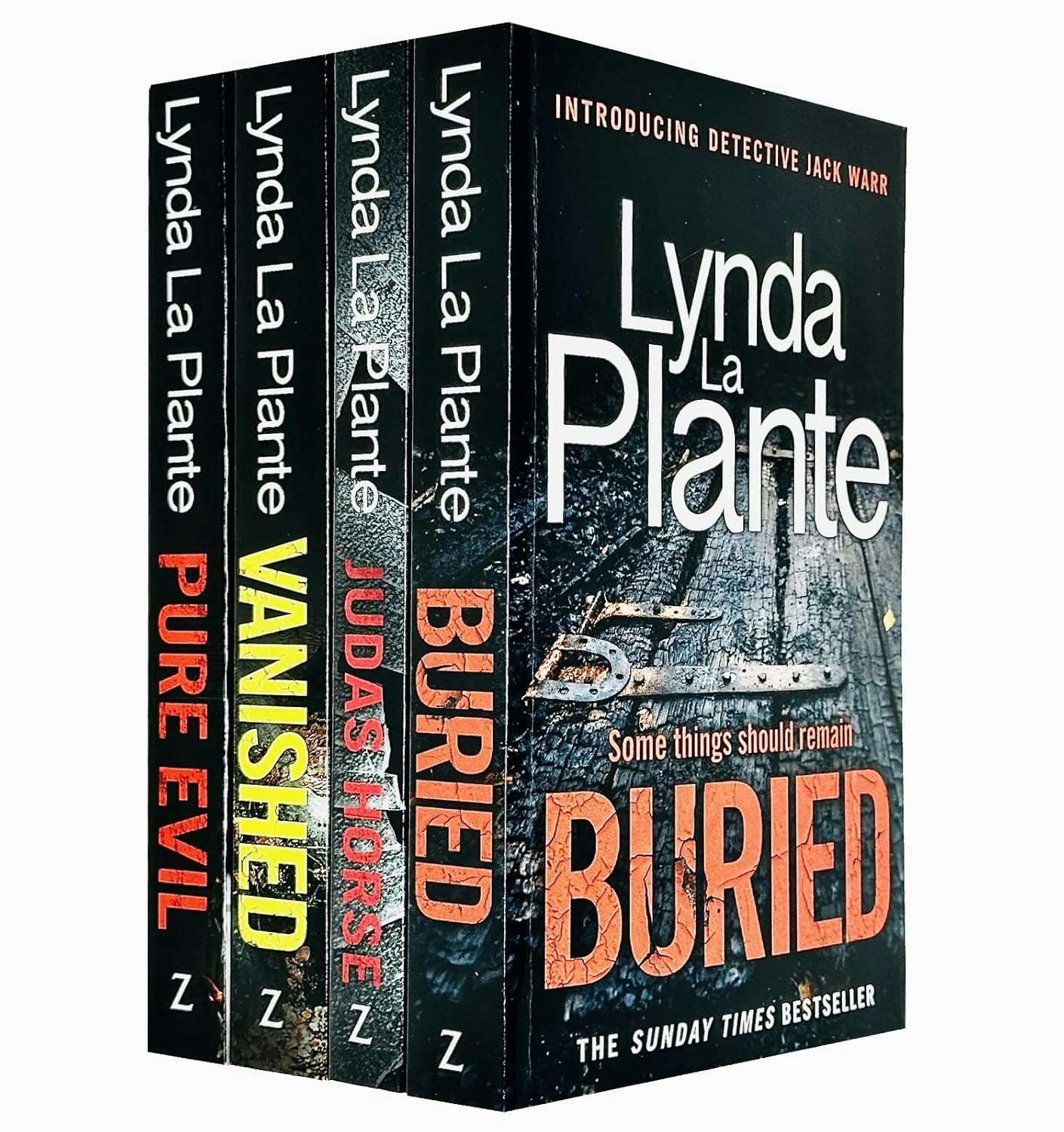 Zaffre Dark Detective Jack Warr Series & Pure Evil Books Collection Set By Lynda La Plante Size 4