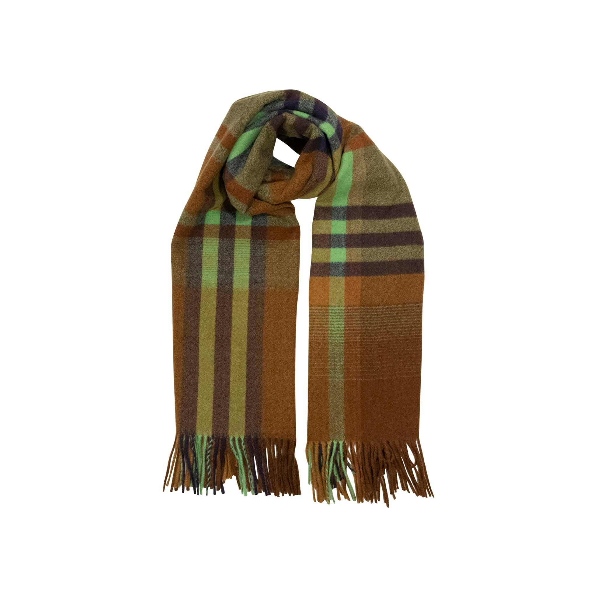 Heritage Traditions Green Heritage Recycled Fomo Blanket Scarf - Rust Recycled