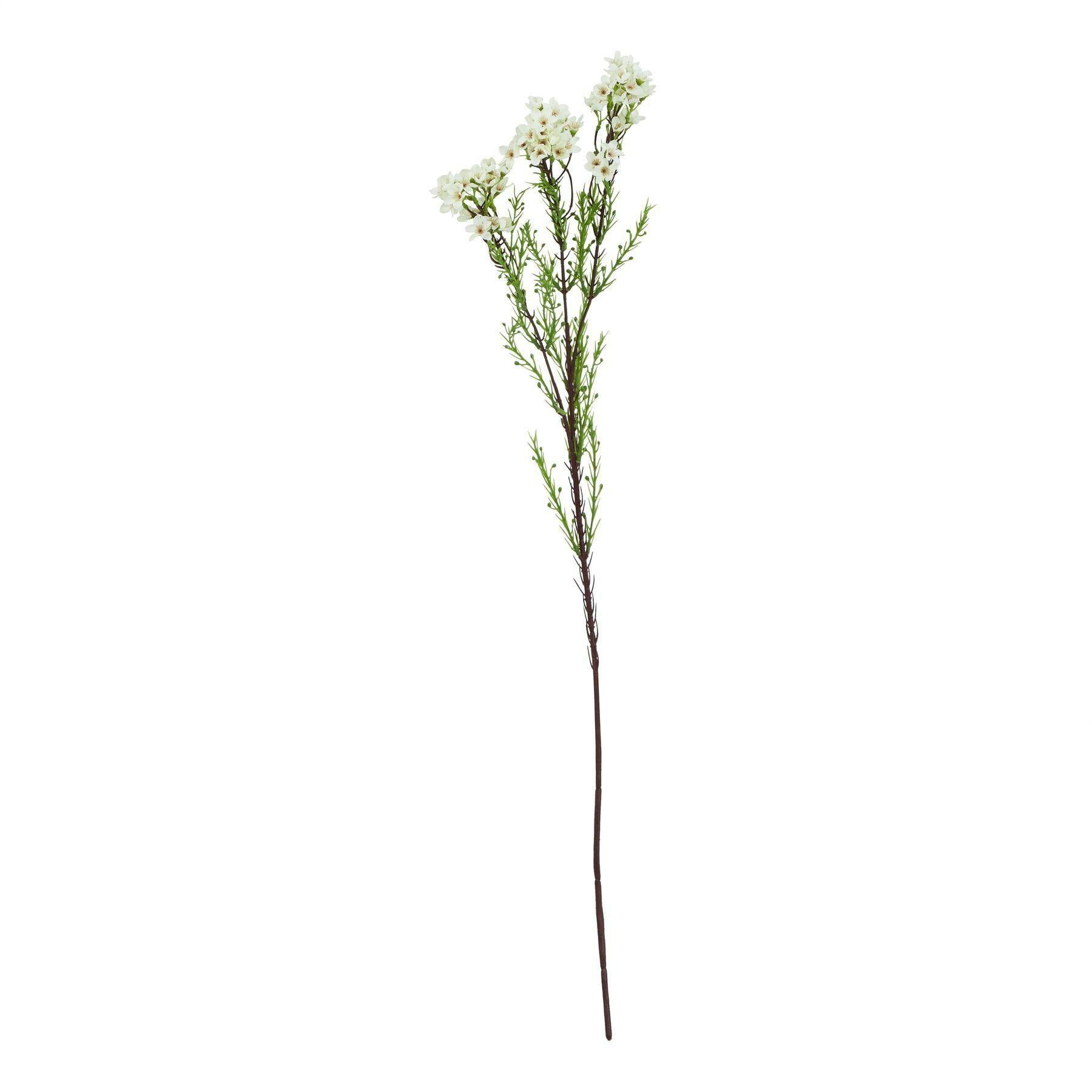 Hill Interiors The Natural Garden Collection Waxflower Artificial Flower in White - Image 2