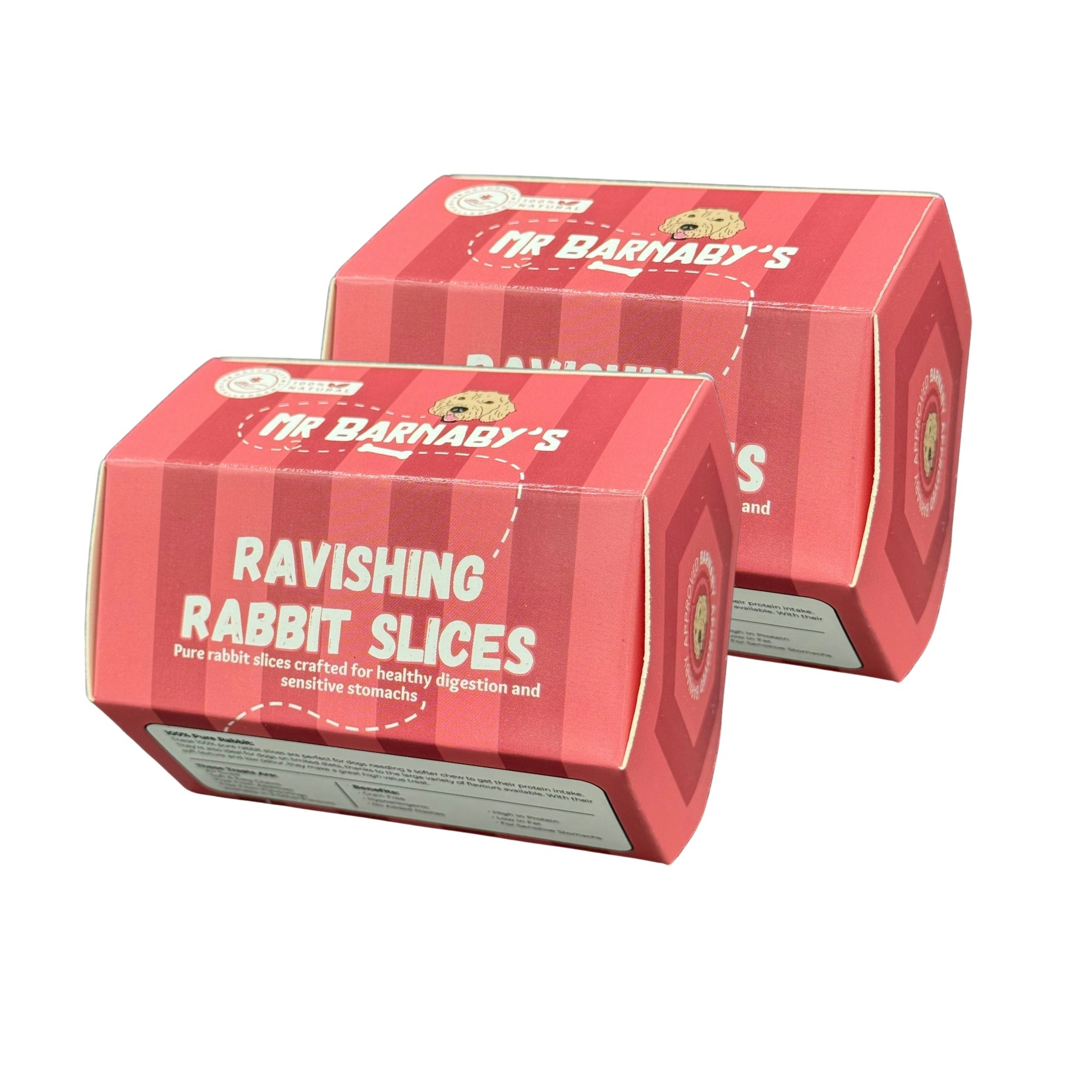 Mr Barnaby’s Grain Mr Barnaby's Ravishing Rabbit Bites Dog Treats (Pack Of 2) - Pack Of 2 - 2