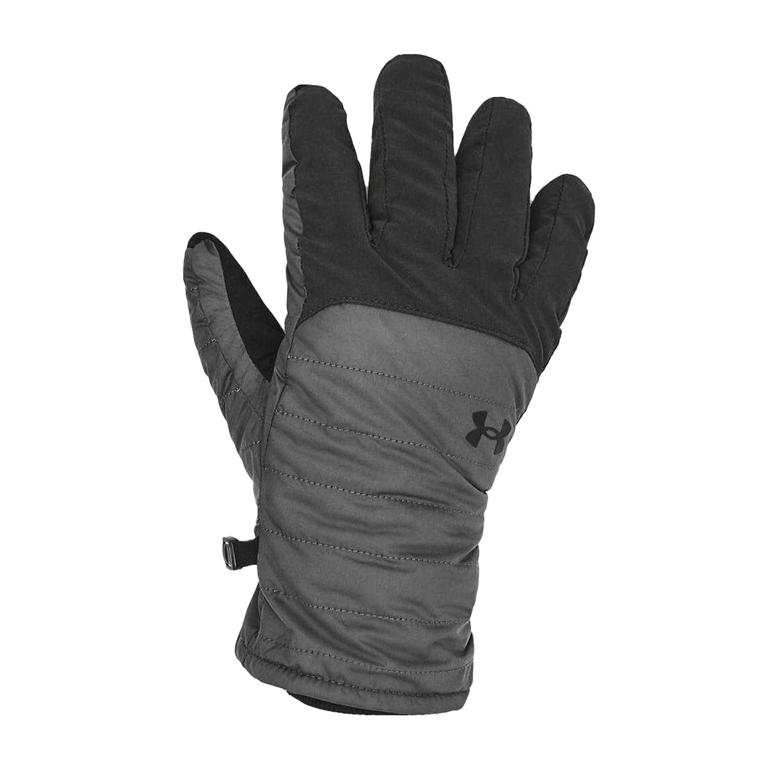 Under Armour Men's Grey Insulated Gloves - S - 100% Mixed