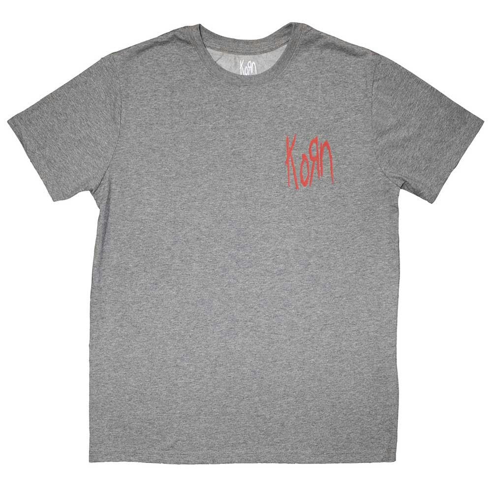 Paradiso Clothing Unisex Red Paradiso Korn Mini Band Logo T Shirt - Xxl
