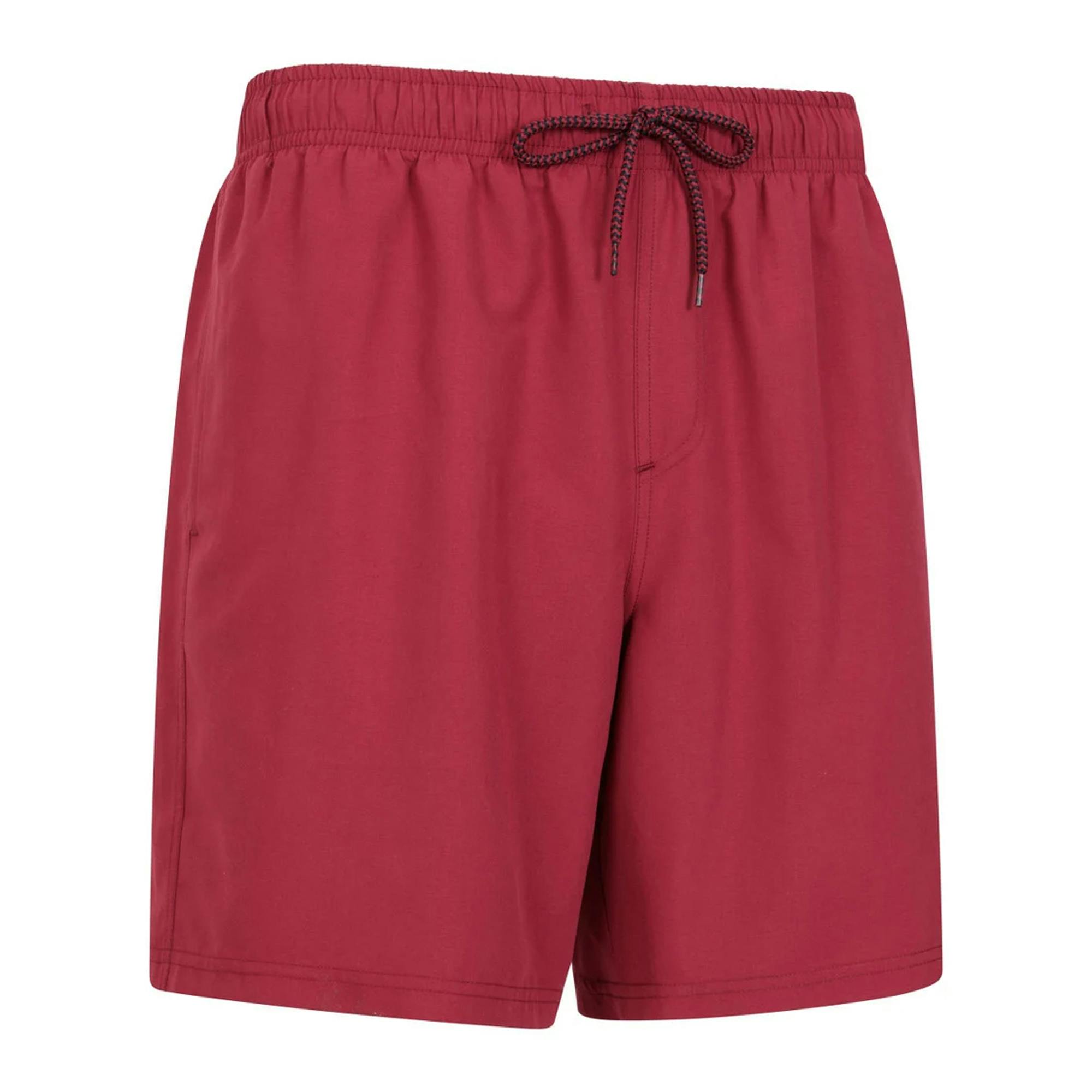 Mountain Warehouse Men's Dark/Burgundy Aruba Swim Shorts - 4XL - 100% Mixed
