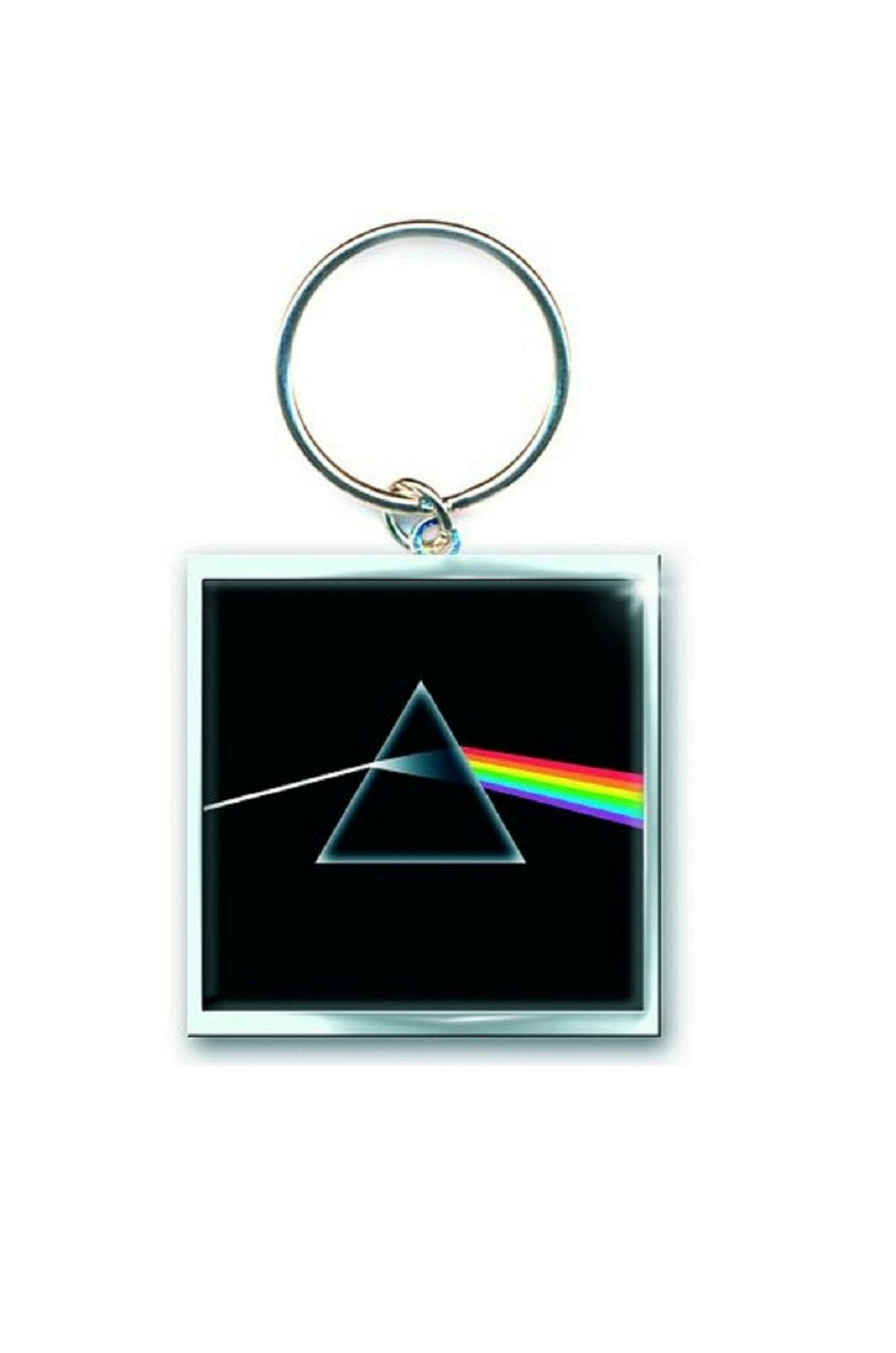 Paradiso Clothing Pink/Dark Floyd Keyring Side Of The Moon Keychain