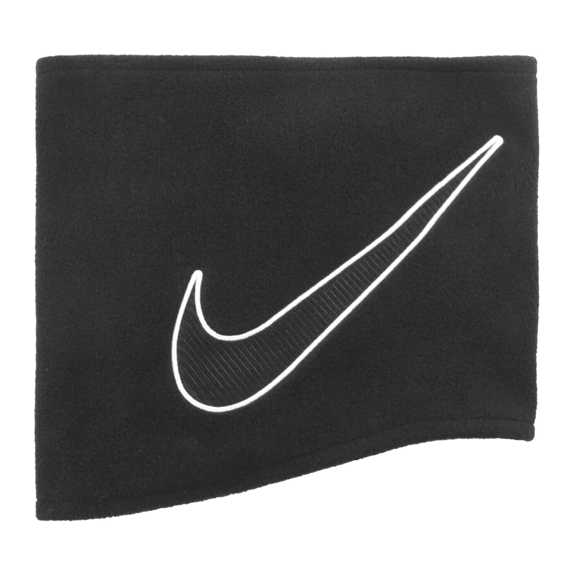 Nike Black Childrens/Kids 2.0 Fleece Neck Warmer - One Size - 100% Polyester