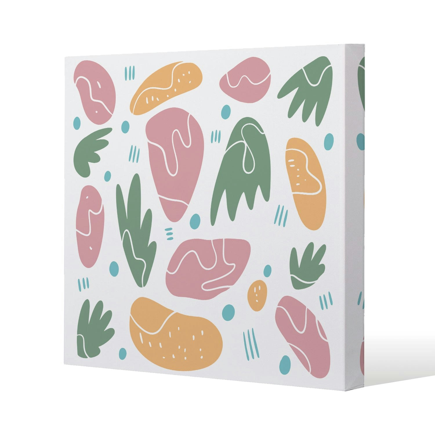 Benjamin Tate Design Abstract Nature Illustrations (Canvas Print) - 114 X 114 X 4Cm