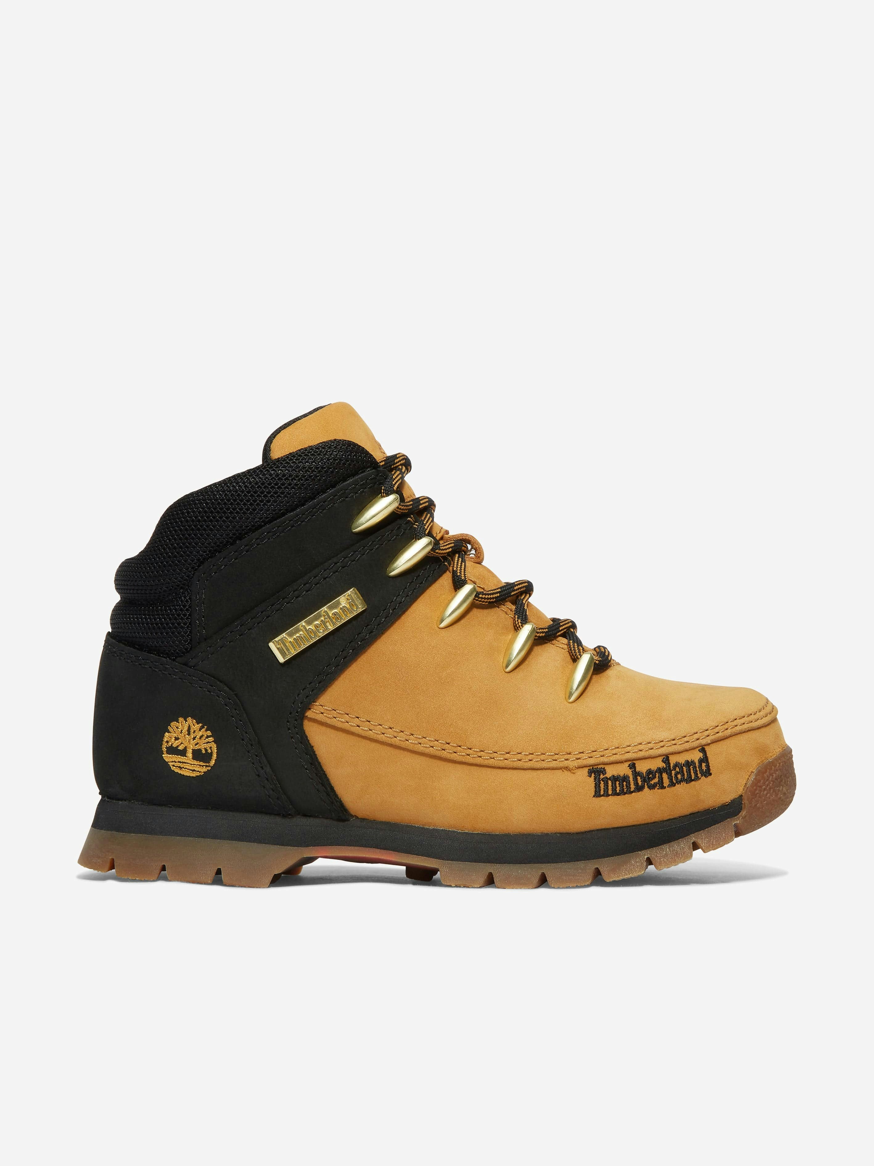 Timberland Boys Beige Mid Lace-Up Boots In - Eu 29