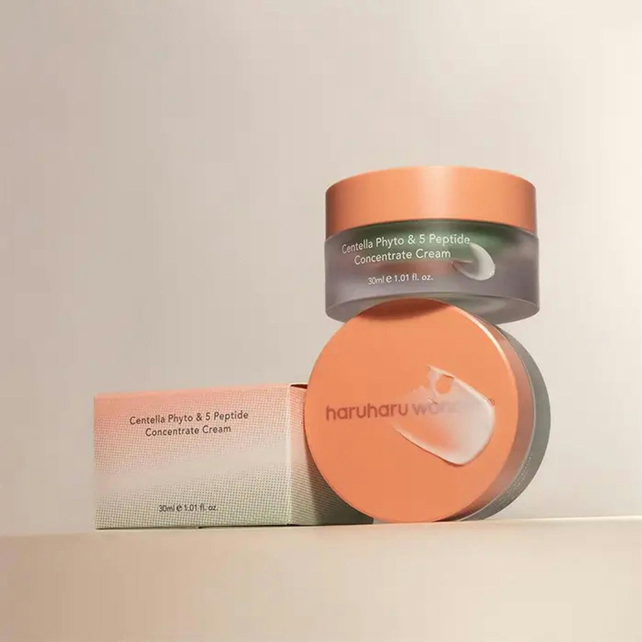 Haruharu Wonder Cream Centella Phyto & 5 Peptide Concentrate 30Ml