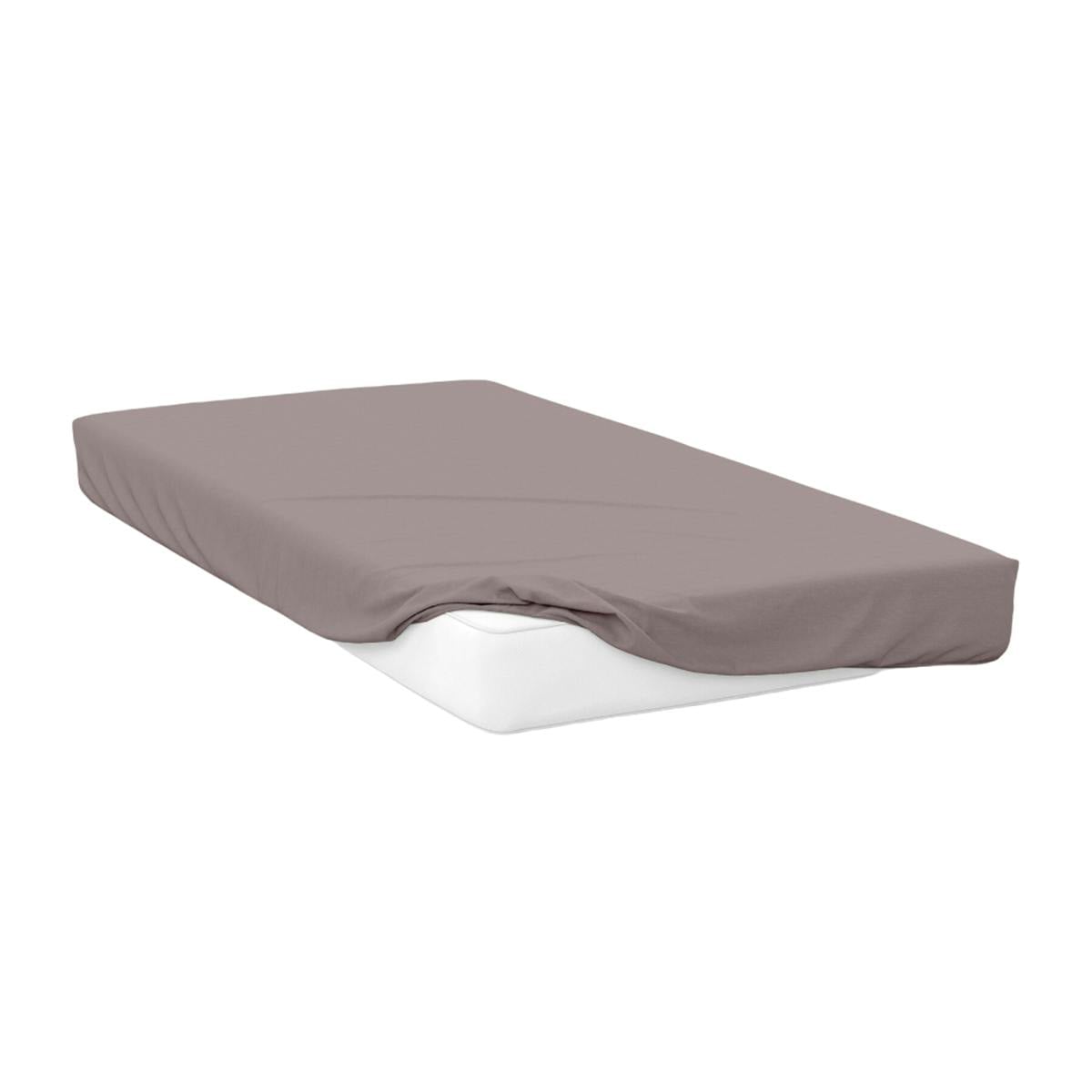 Belledorm 400 Thread Count Egyptian Cotton Extra Deep Fitted Sheet - Pewter - Pewter - Superking - 100% Egyptian Cotton