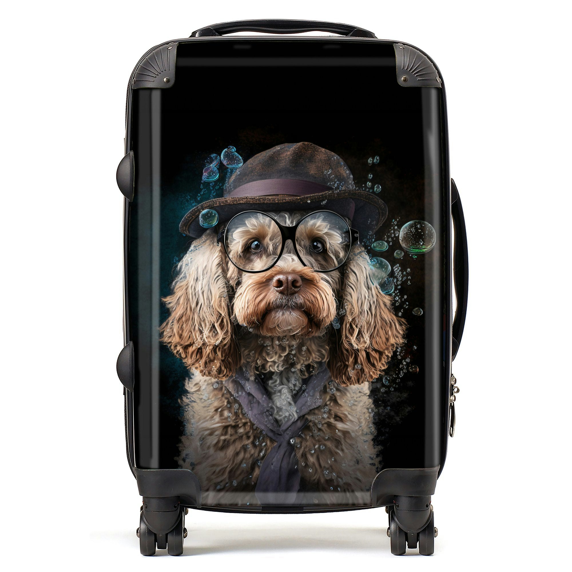 Warren Reed Cockapoo Dog Splashart Suitcase - Cabin