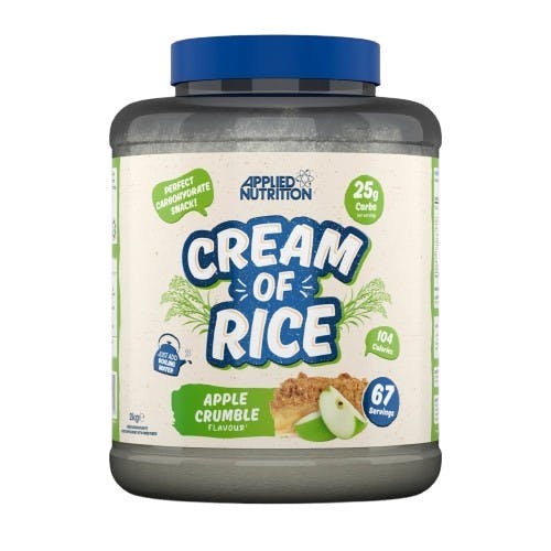 Applied Nutrition Cream of Rice - High Carbohydrate Cream of Rice Supplement, Source of Energy for Breakfast & Snacks, Easy to Digest, Low Sugar, Low Fat, Vegan, 2kg (Apple Crumble) - Image 4