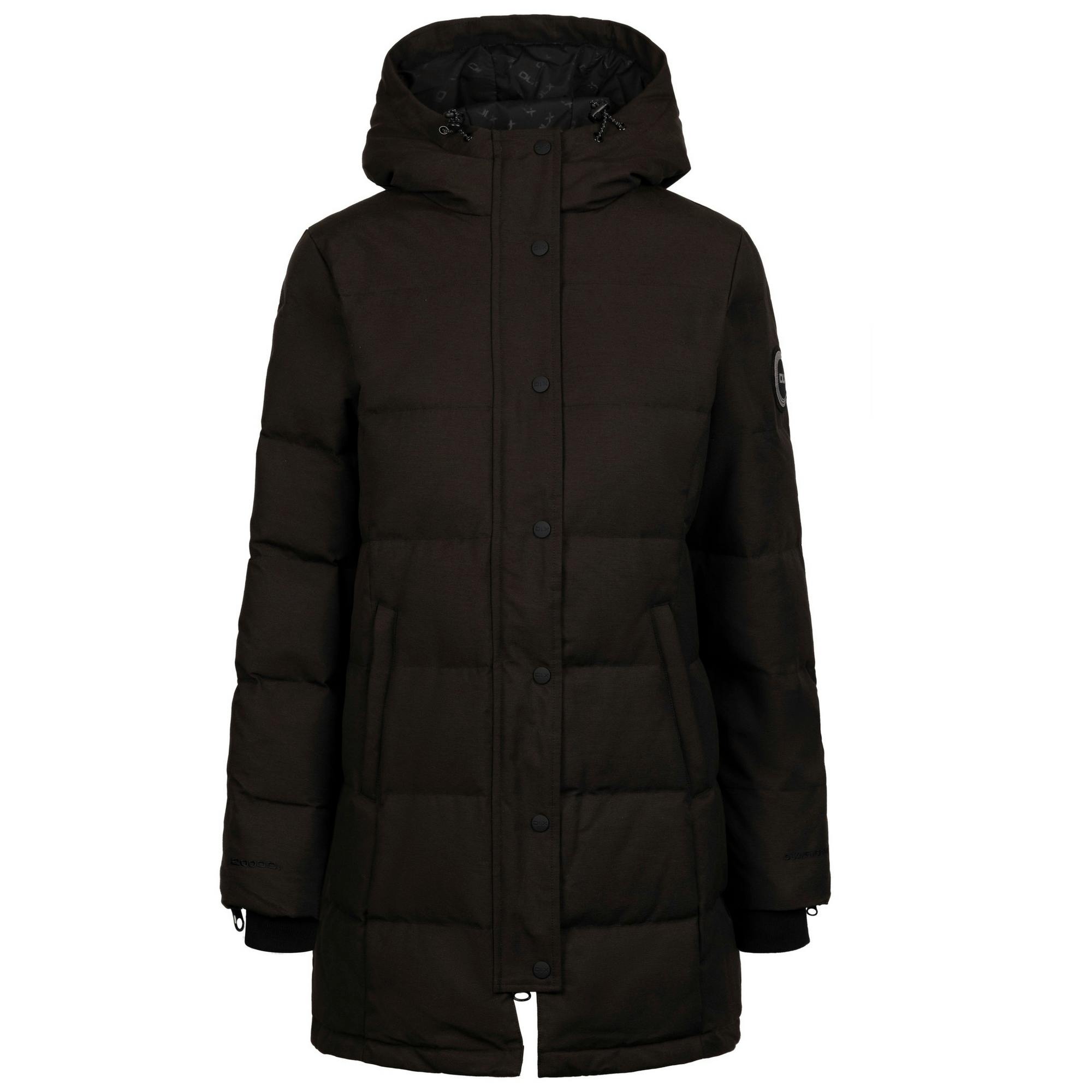 Trespass Women's Black Lainey Dlx Down Jacket - Xxl - 100% Mixed