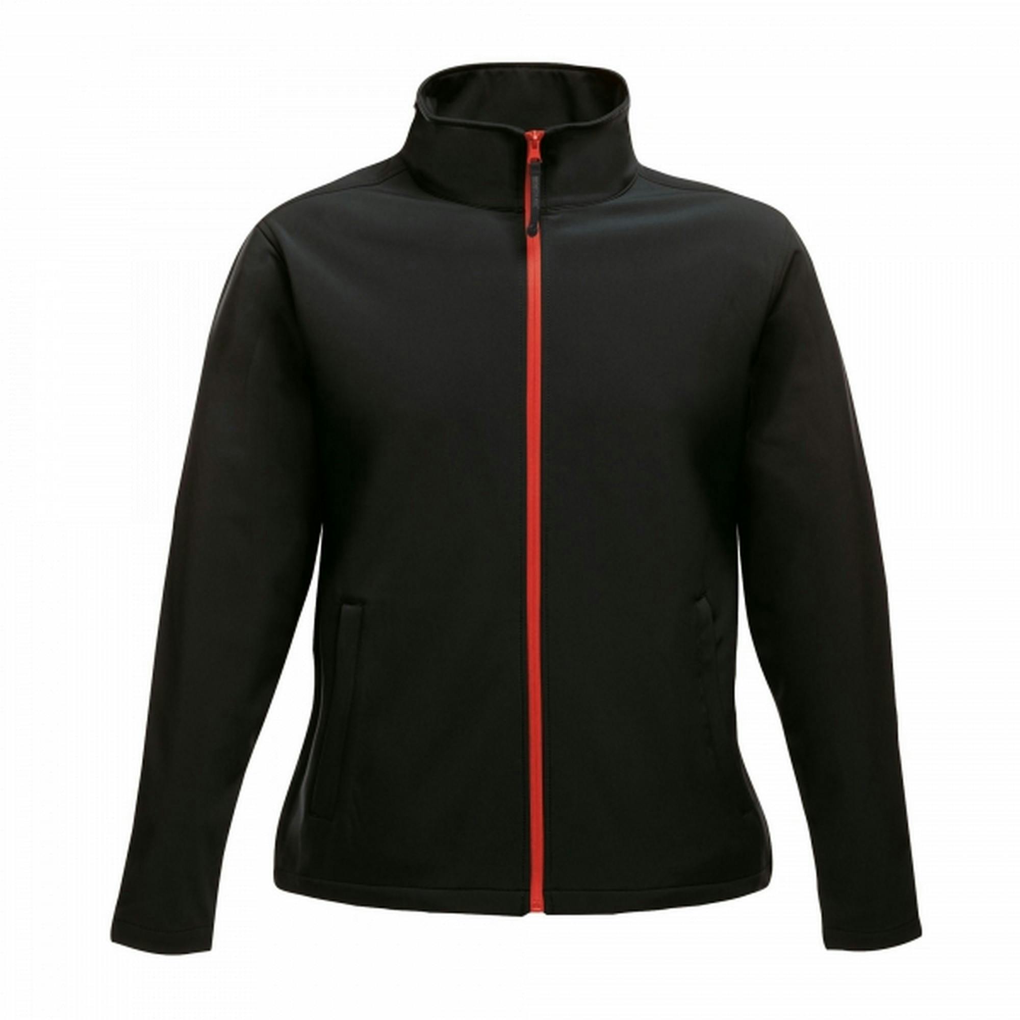 Regatta Women's Black/Red Professional / Printable Soft Shell Jacket - /Classic - 18 Uk - /Classic - 100% Polyester