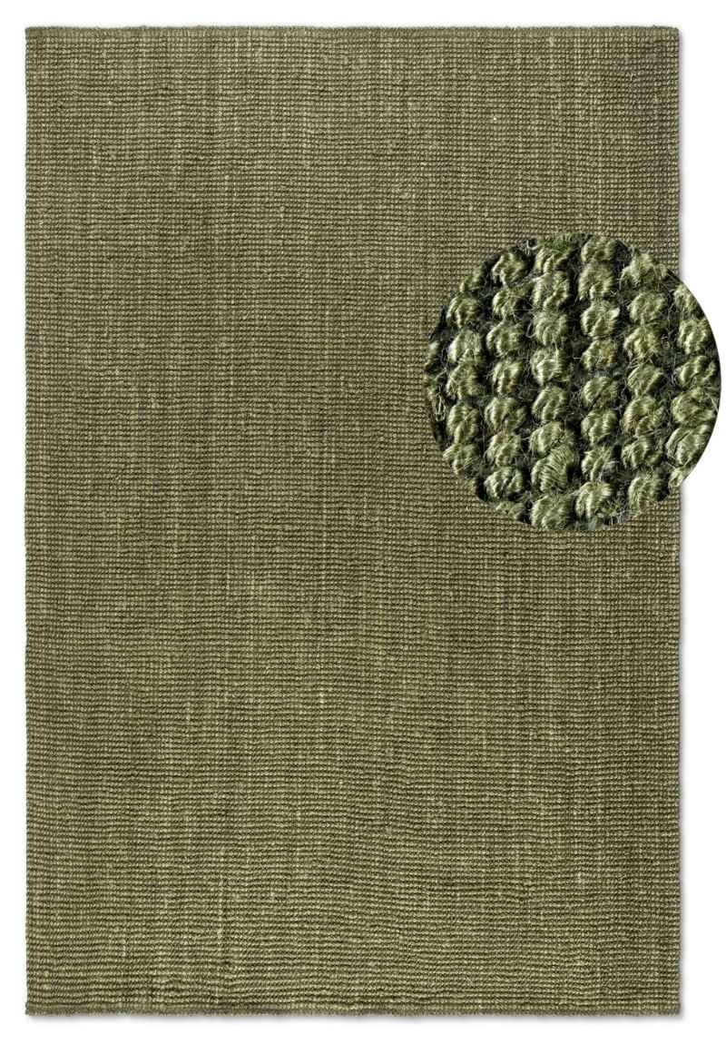 Hanse Home Green Handwoven Jute Rug – Natural Colour - 160X230 Cm