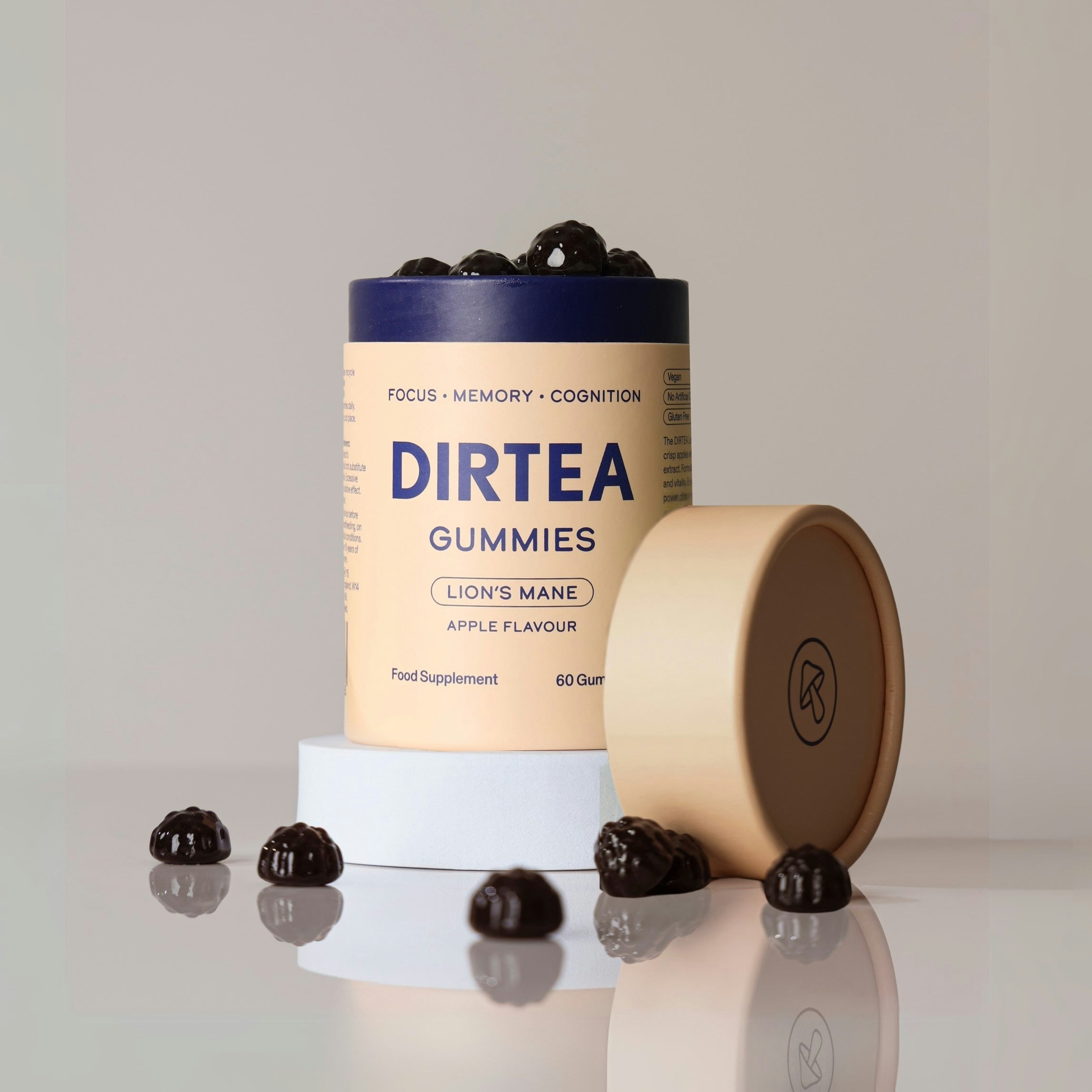 Dirtea Purple Lion's Mane Gummies - 1X
