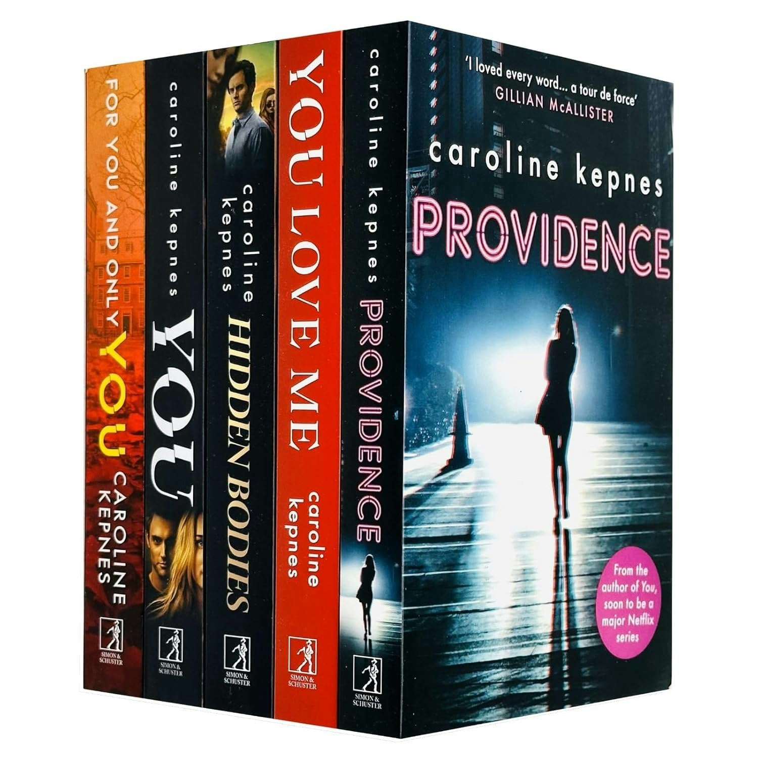 Simon & Schuster Ltd You Series 5 Book Set You, Hidden Bodies, You Love Me, For You And Only You, Providence