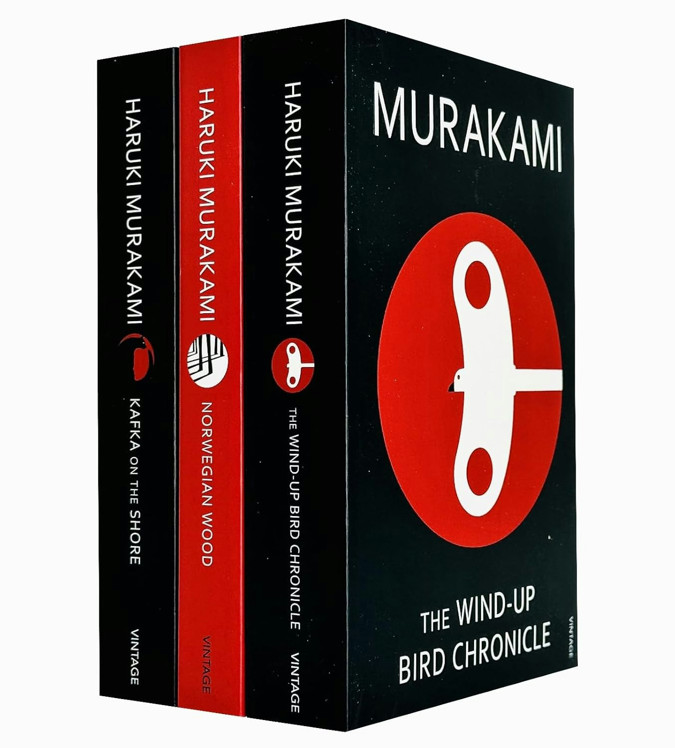 Vintage The Best Of Murakami Collection 3 Books Set By Haruki Murakami (Kafka On The Shore, Norwegian Wood And The Wind-Up Bird Chronicle)