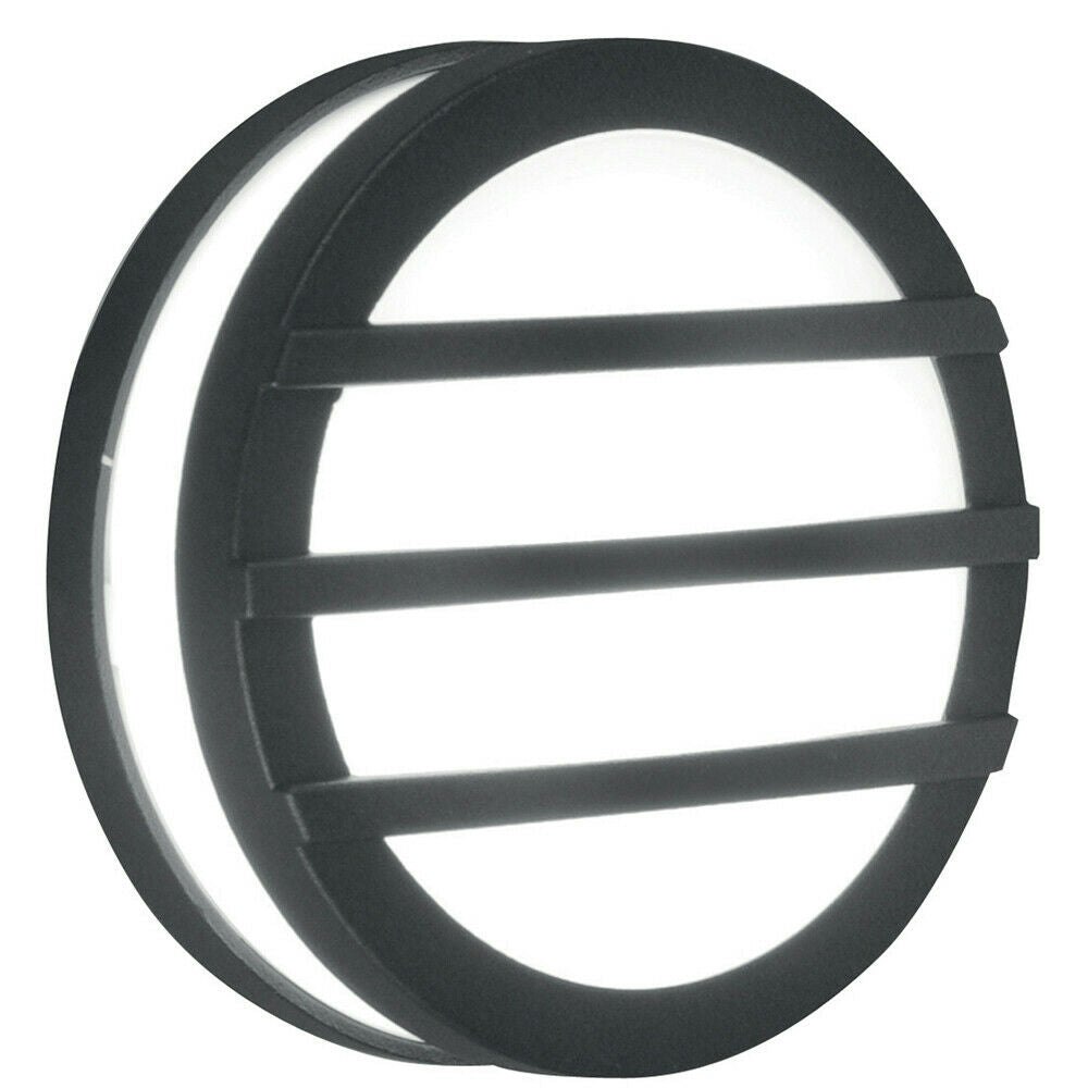 Rackhams Outdoor IP54 Wall Light Graphite LED GX53 9W Outside