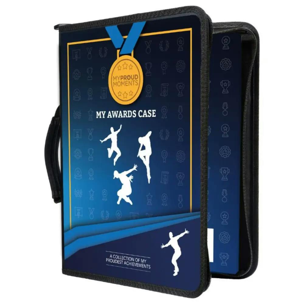 My Proud Moments Blue Medal & Certificate Case - Dance
