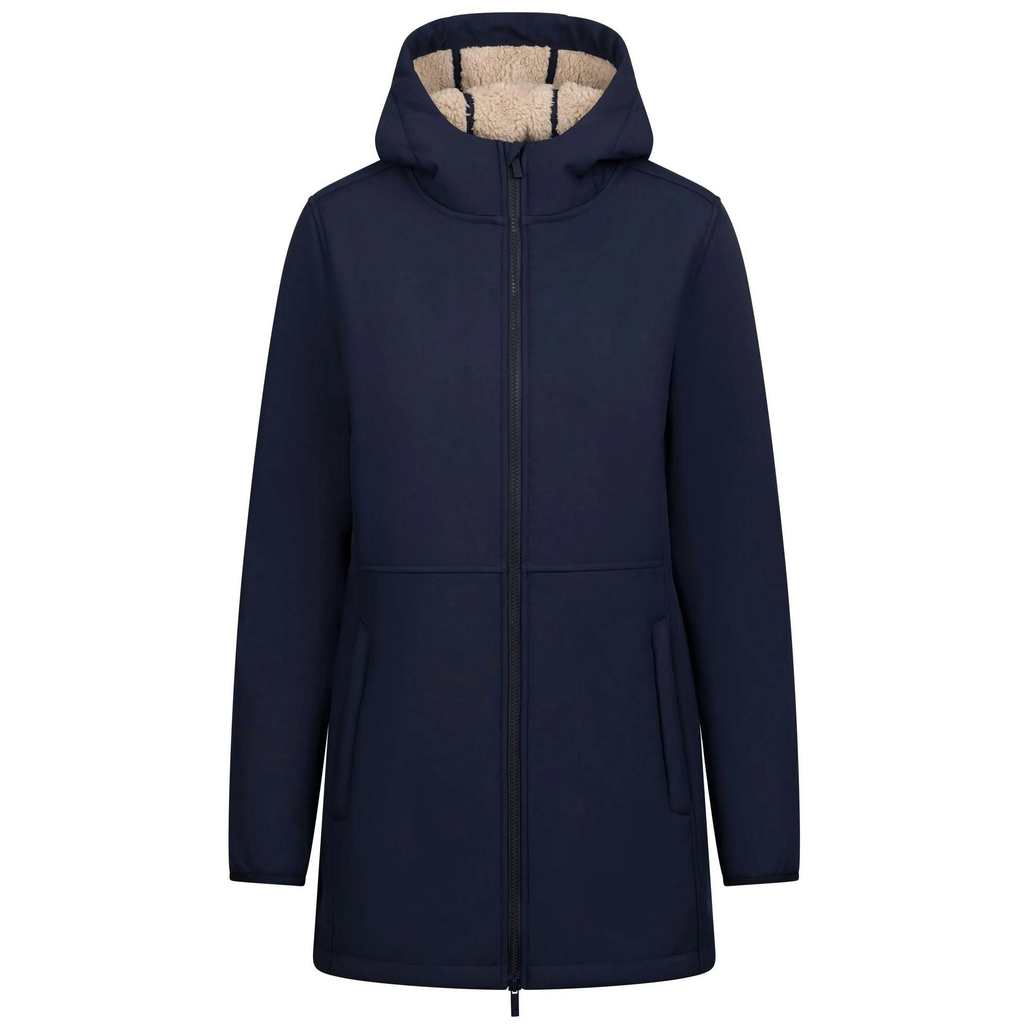 Trespass Women's Sine Soft Shell Jacket - Navy - S - Navy - 100% Polyester
